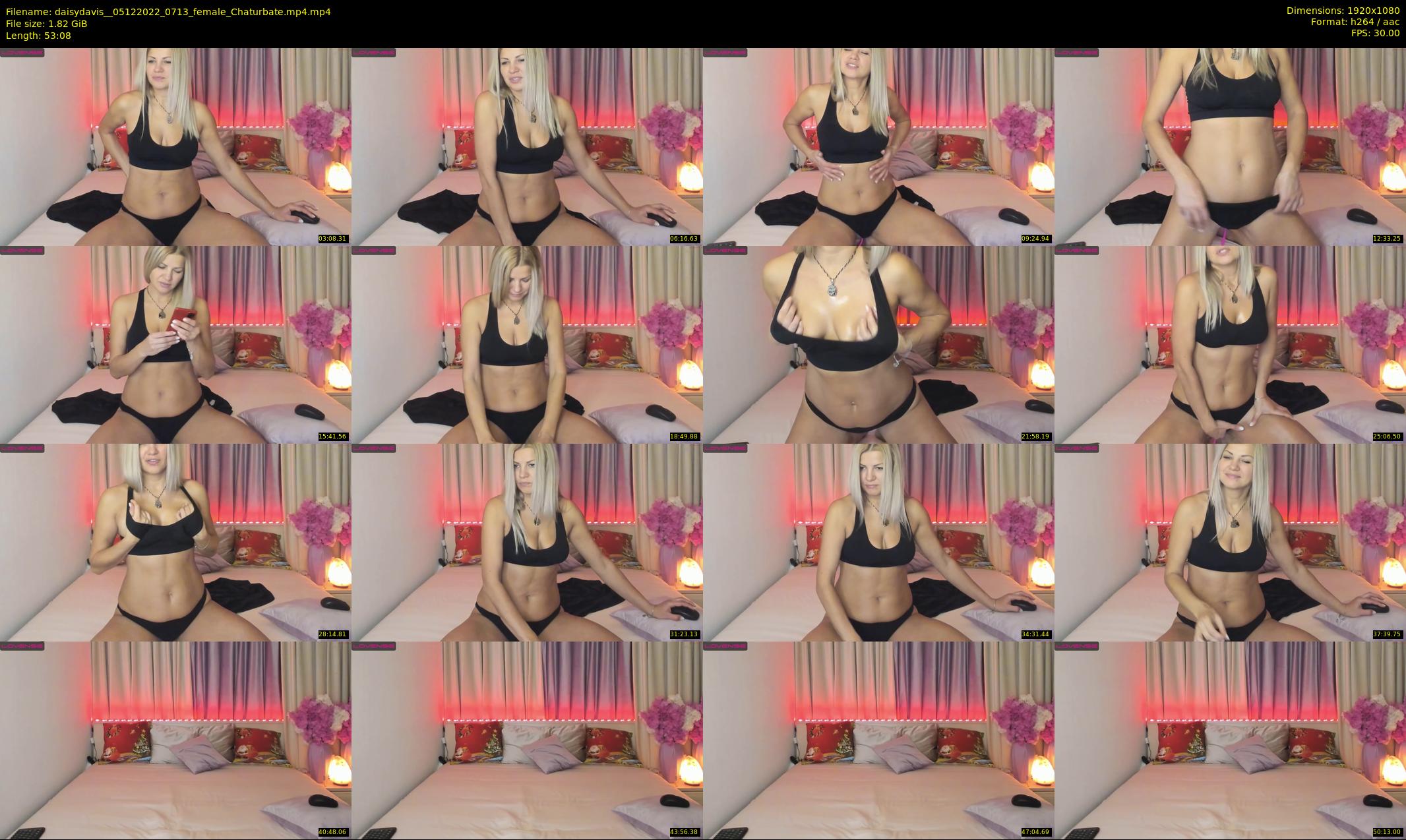 daisydavis_ — 54 minute Chaturbate female cam show recording, 1080p, Dec 5, 2022