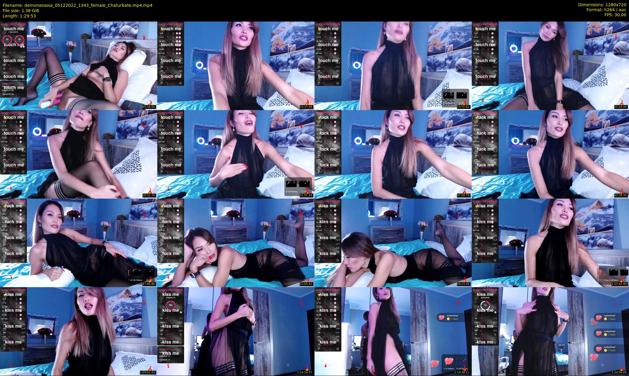 demonessssa — 90 minute Chaturbate female cam show recording, 720p, Dec 5, 2022