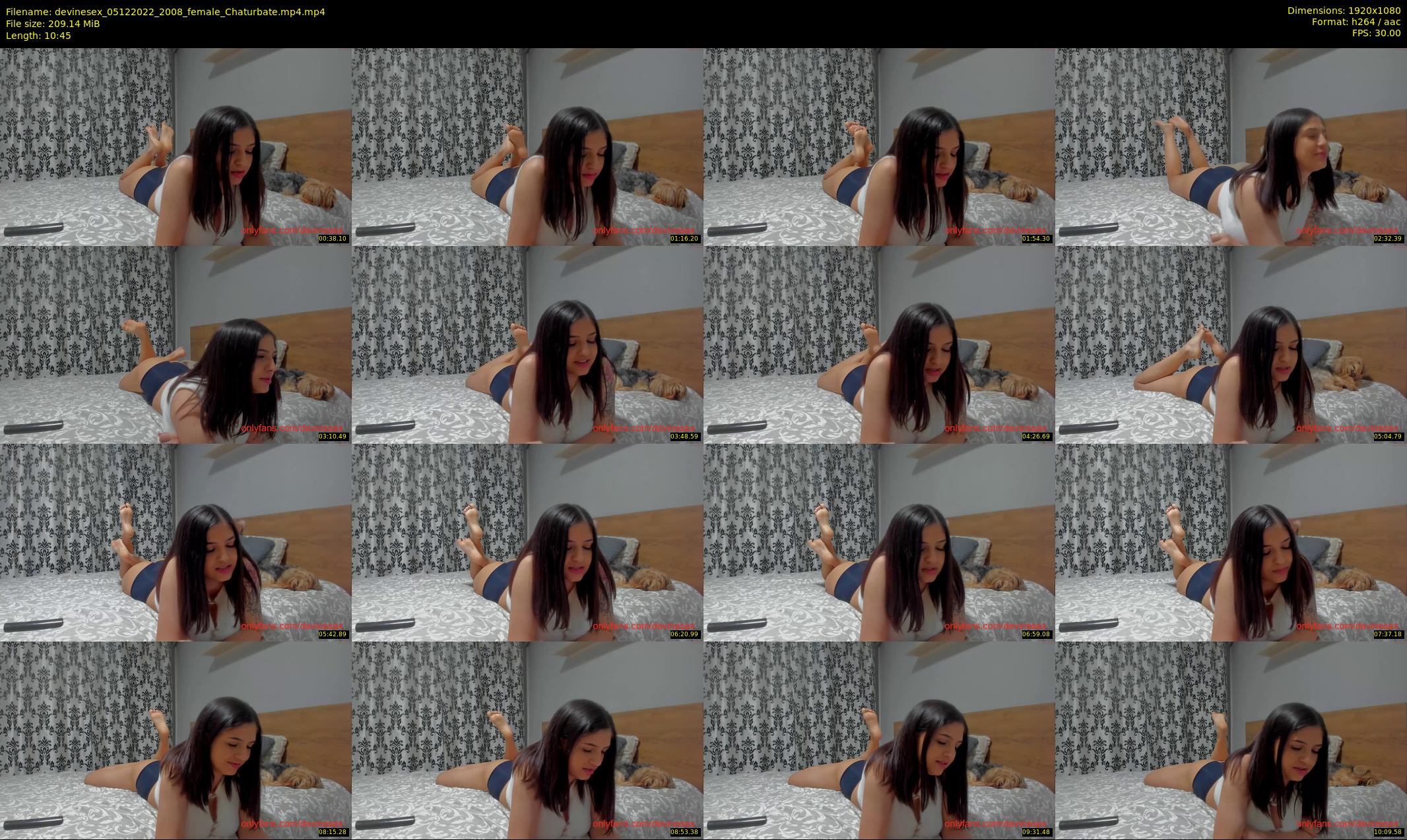 devinesex — 11 minute Chaturbate female cam show recording, 1080p, Dec 5, 2022