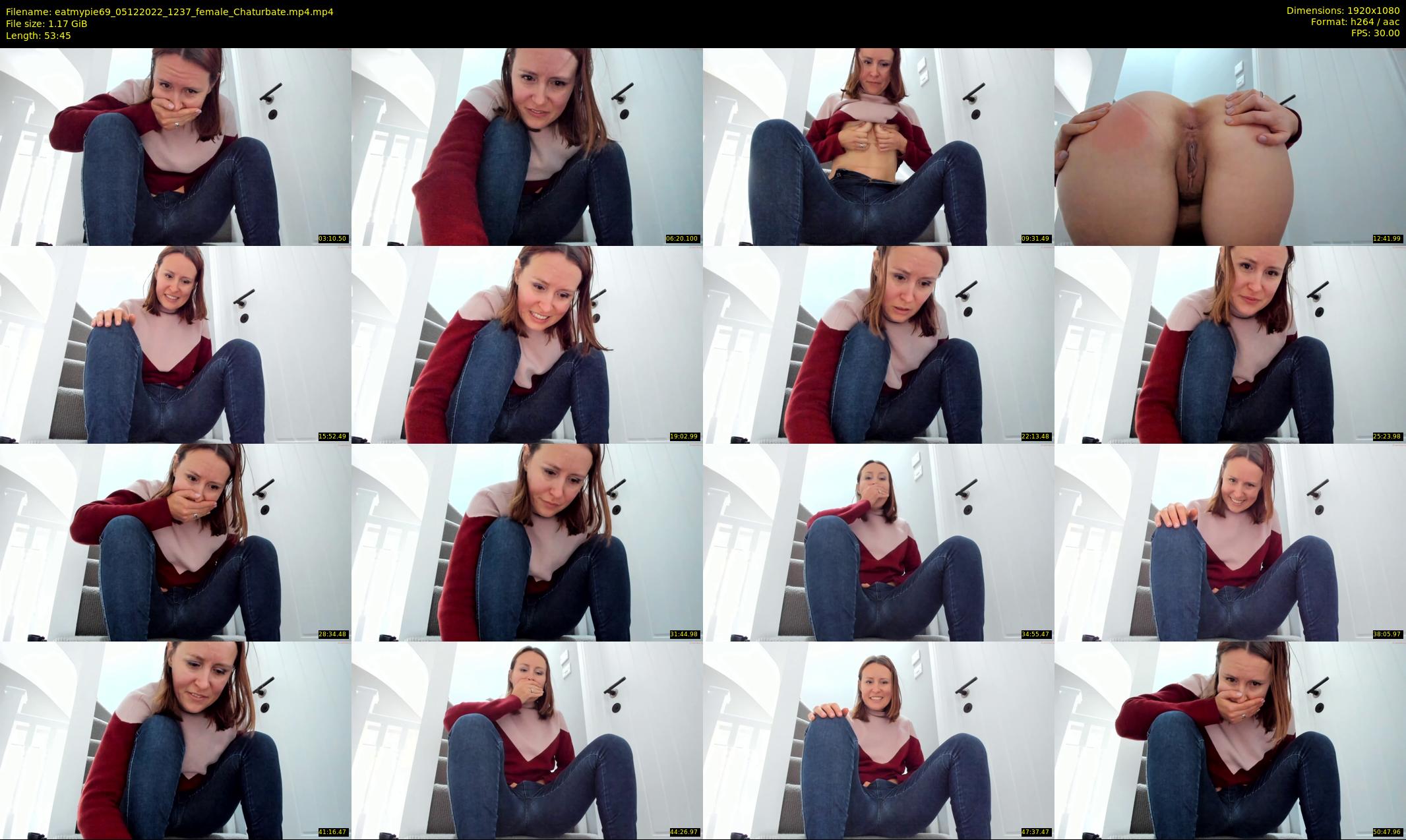 eatmypie69 — 54 minute Chaturbate female cam show recording, 1080p, Dec 5, 2022