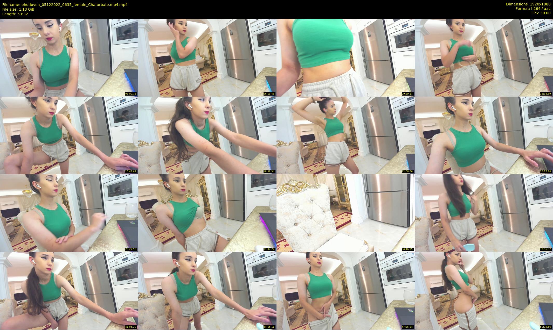ehotlovea — 54 minute Chaturbate female cam show recording, 1080p, Dec 5, 2022