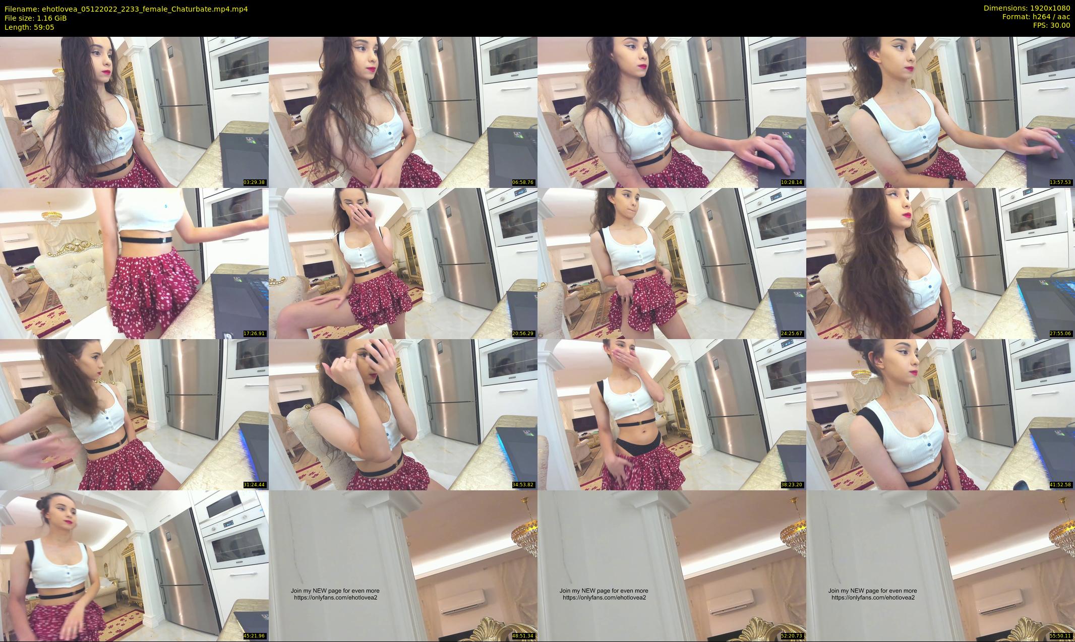 ehotlovea — 60 minute Chaturbate female cam show recording, 1080p, Dec 5, 2022