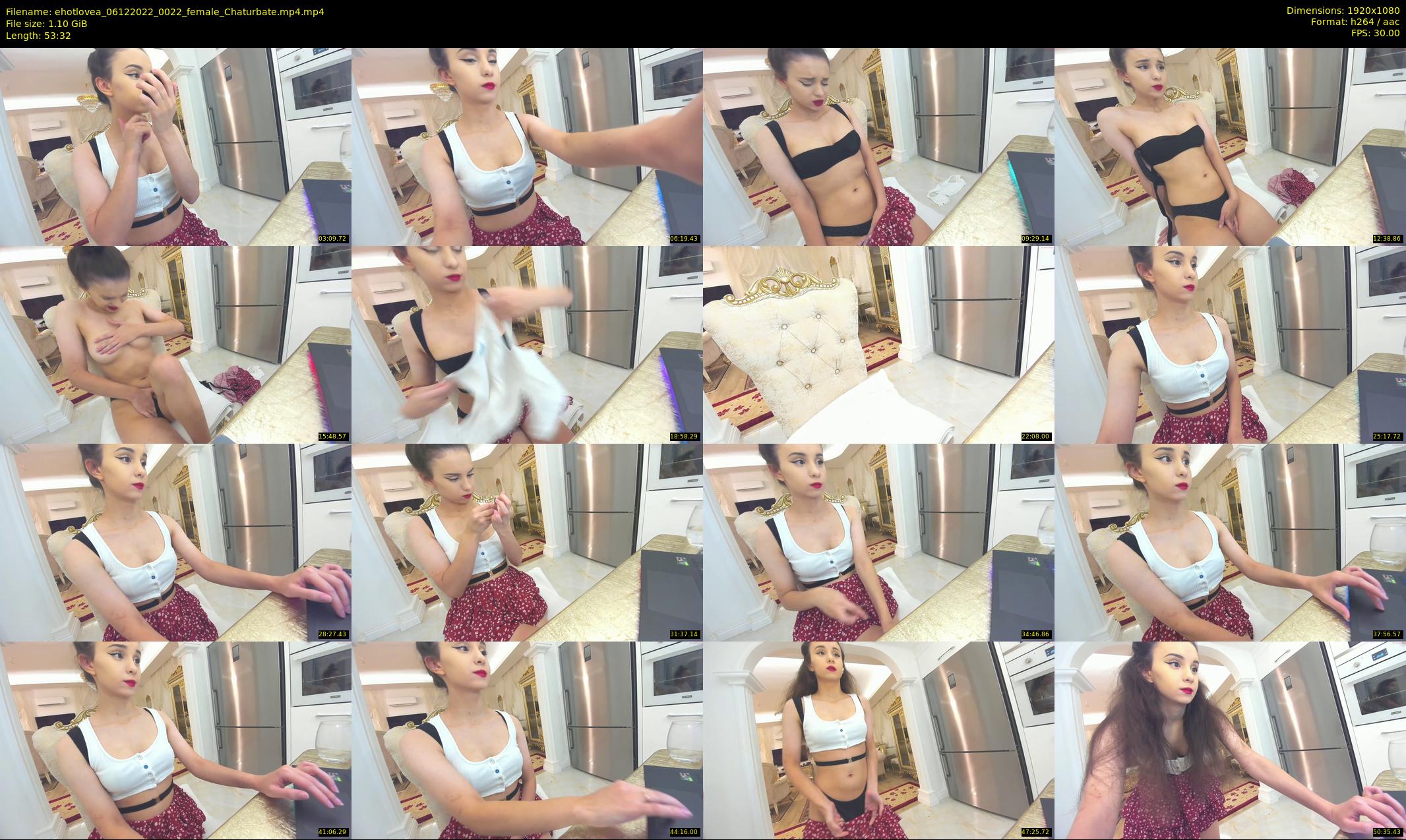 ehotlovea — 54 minute Chaturbate female cam show recording, 1080p, Dec 6, 2022