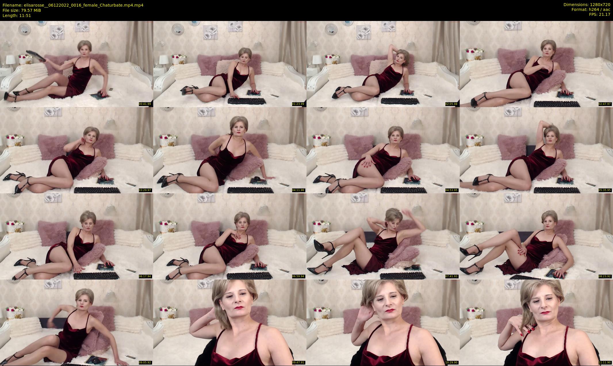 elisarosse_ — 12 minute Chaturbate female cam show recording, 720p, Dec 6, 2022