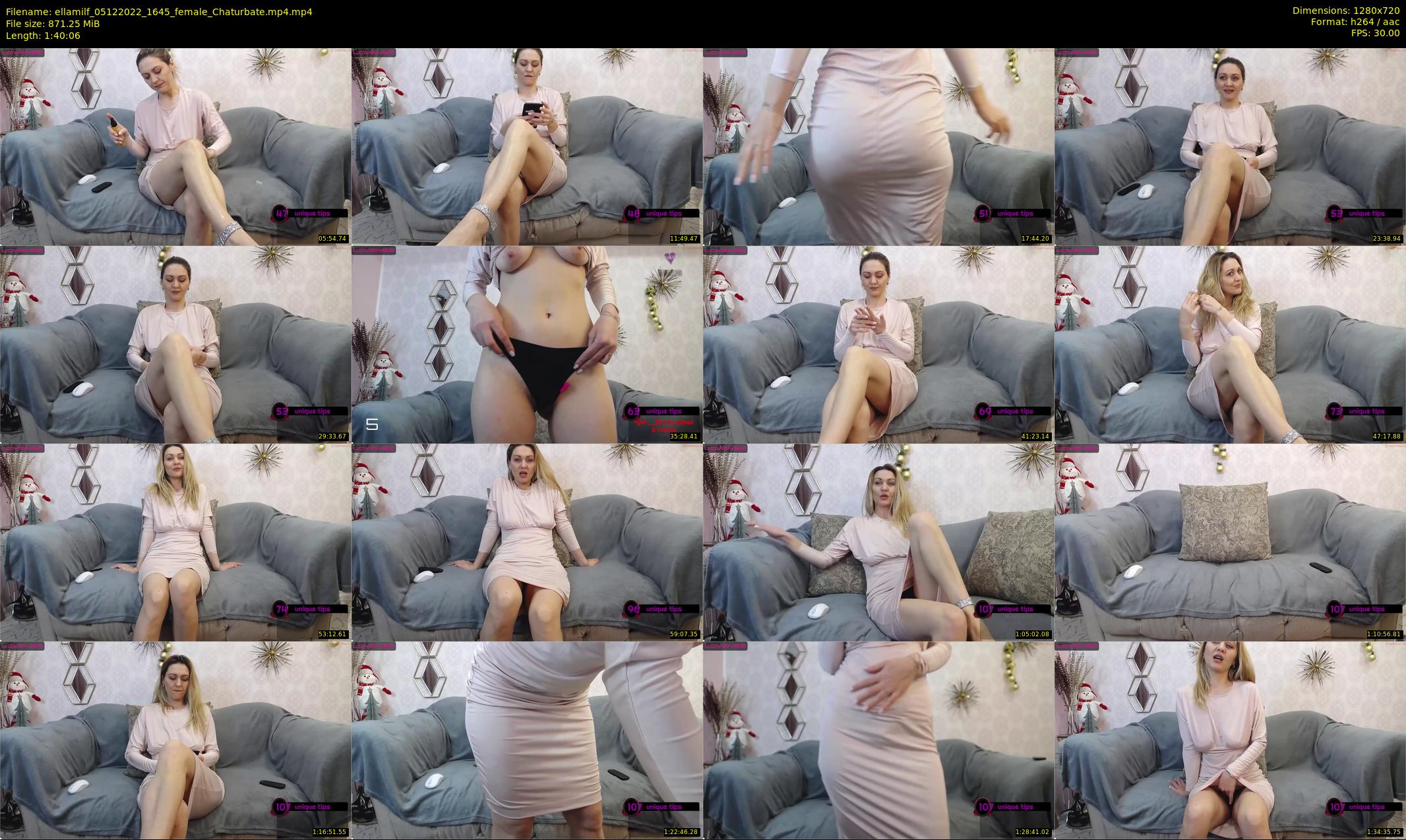 ellamilf — 101 minute Chaturbate female cam show recording, 720p, Dec 5, 2022
