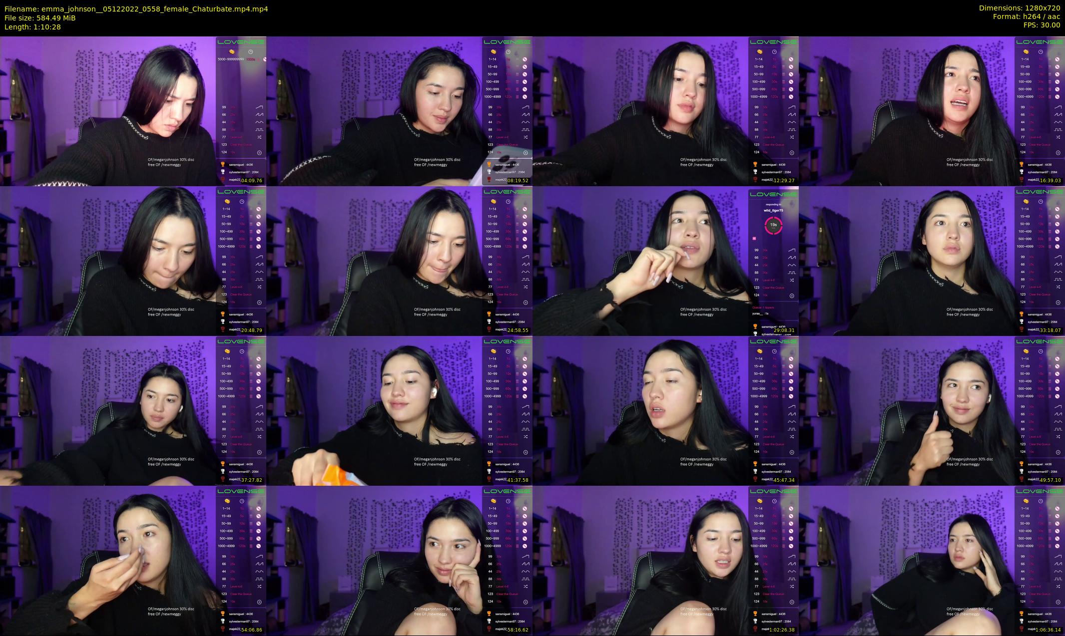emma_johnson_ — 71 minute Chaturbate female cam show recording, 720p, Dec 5, 2022