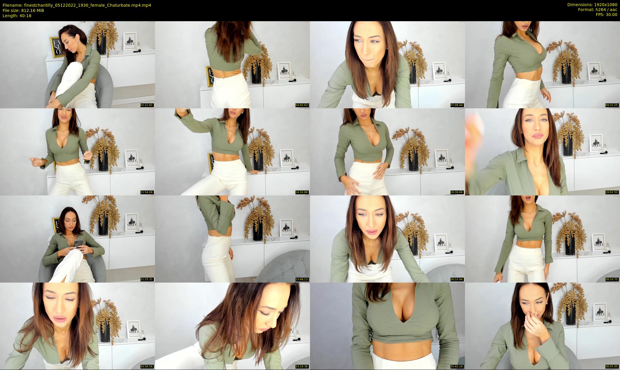 finestchantilly — 41 minute Chaturbate female cam show recording, 1080p, Dec 5, 2022