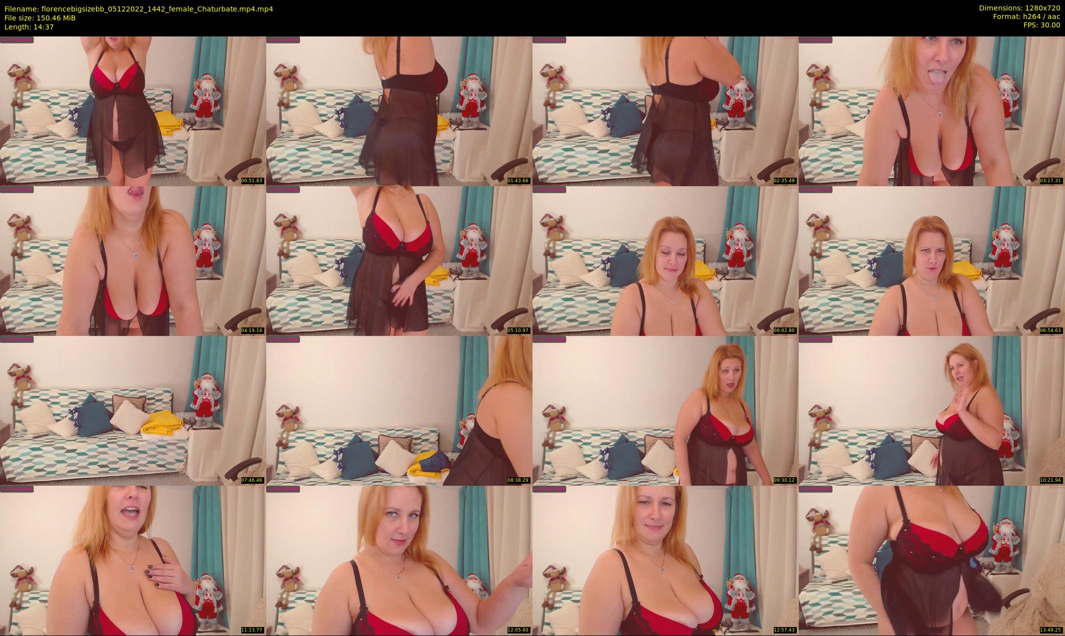 florencebigsizebb — 15 minute Chaturbate female cam show recording, 720p, Dec 5, 2022
