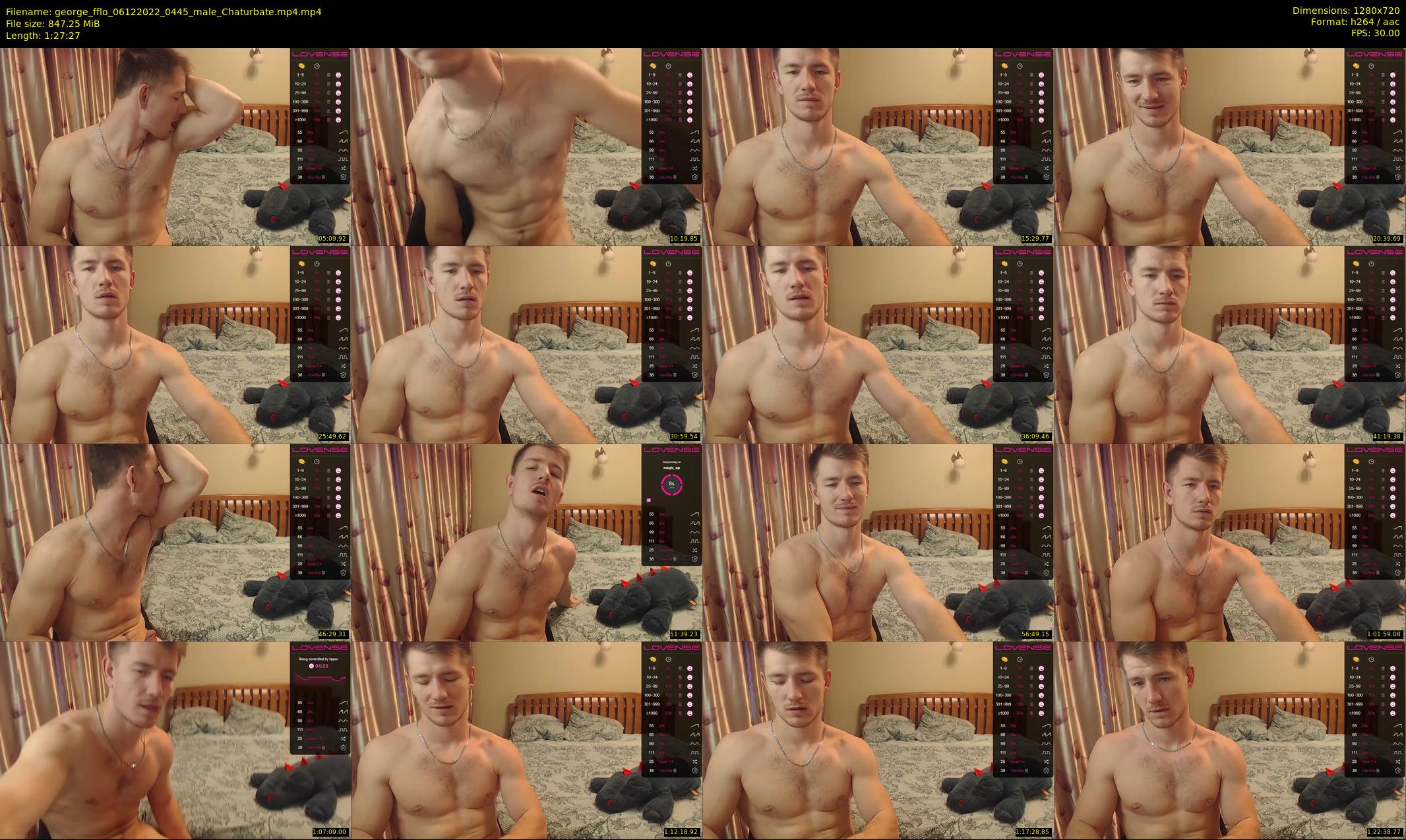 george_fflo — 88 minute Chaturbate male cam show recording, 720p, Dec 6, 2022