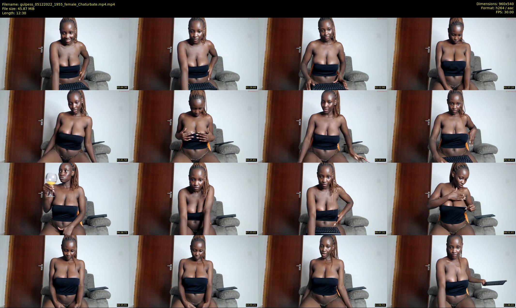 gulpess — 13 minute Chaturbate female cam show recording, 480p, Dec 5, 2022