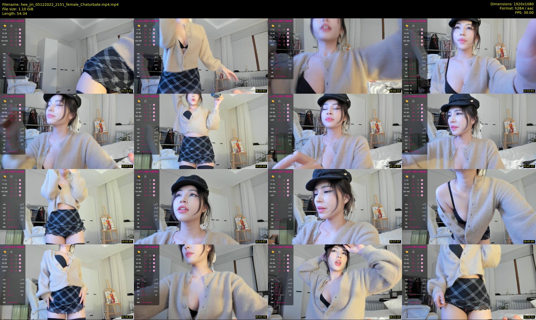 hee_jin — 55 minute Chaturbate female cam show recording, 1080p, Dec 5, 2022