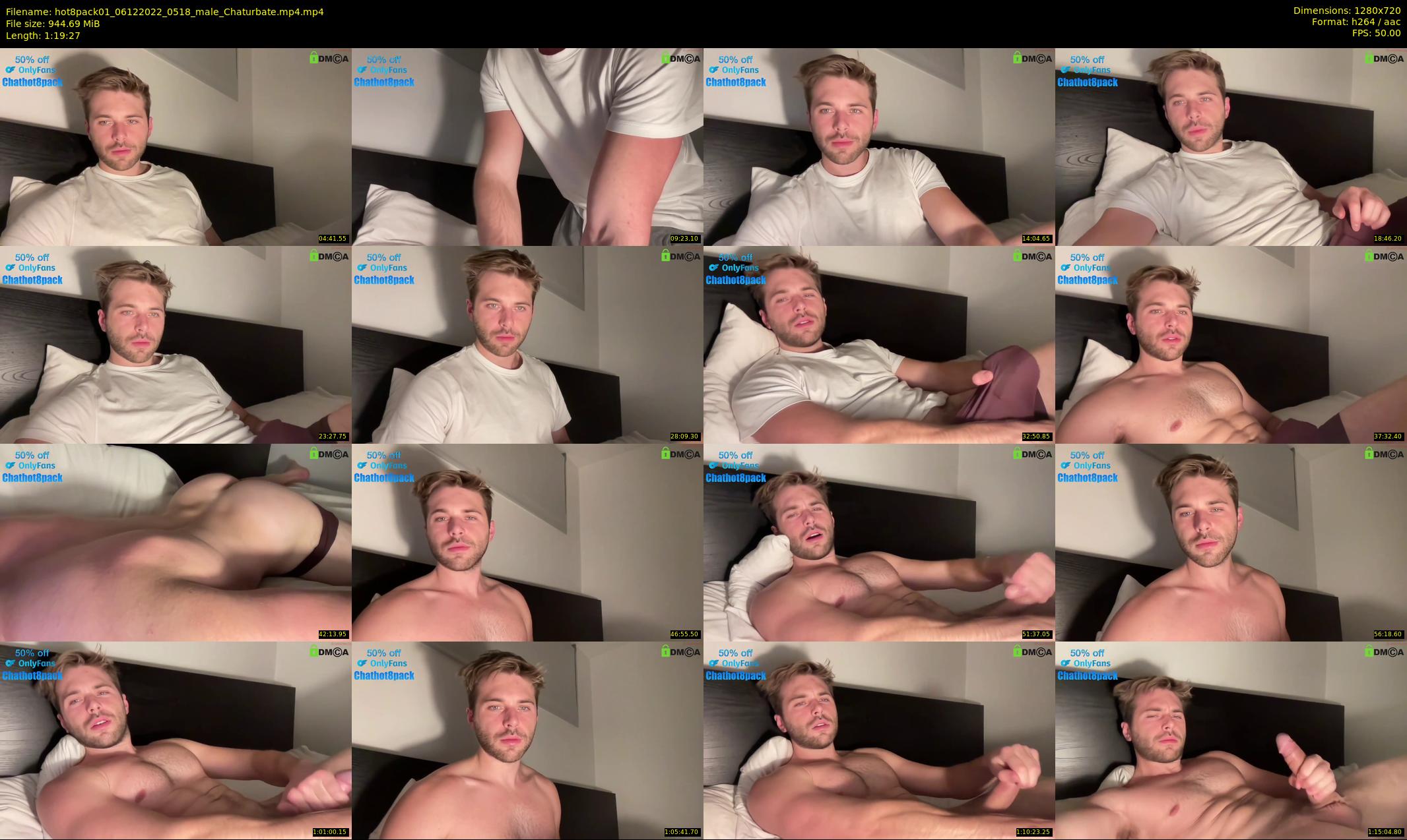 hot8pack01 — 80 minute Chaturbate male cam show recording, 720p, Dec 6, 2022