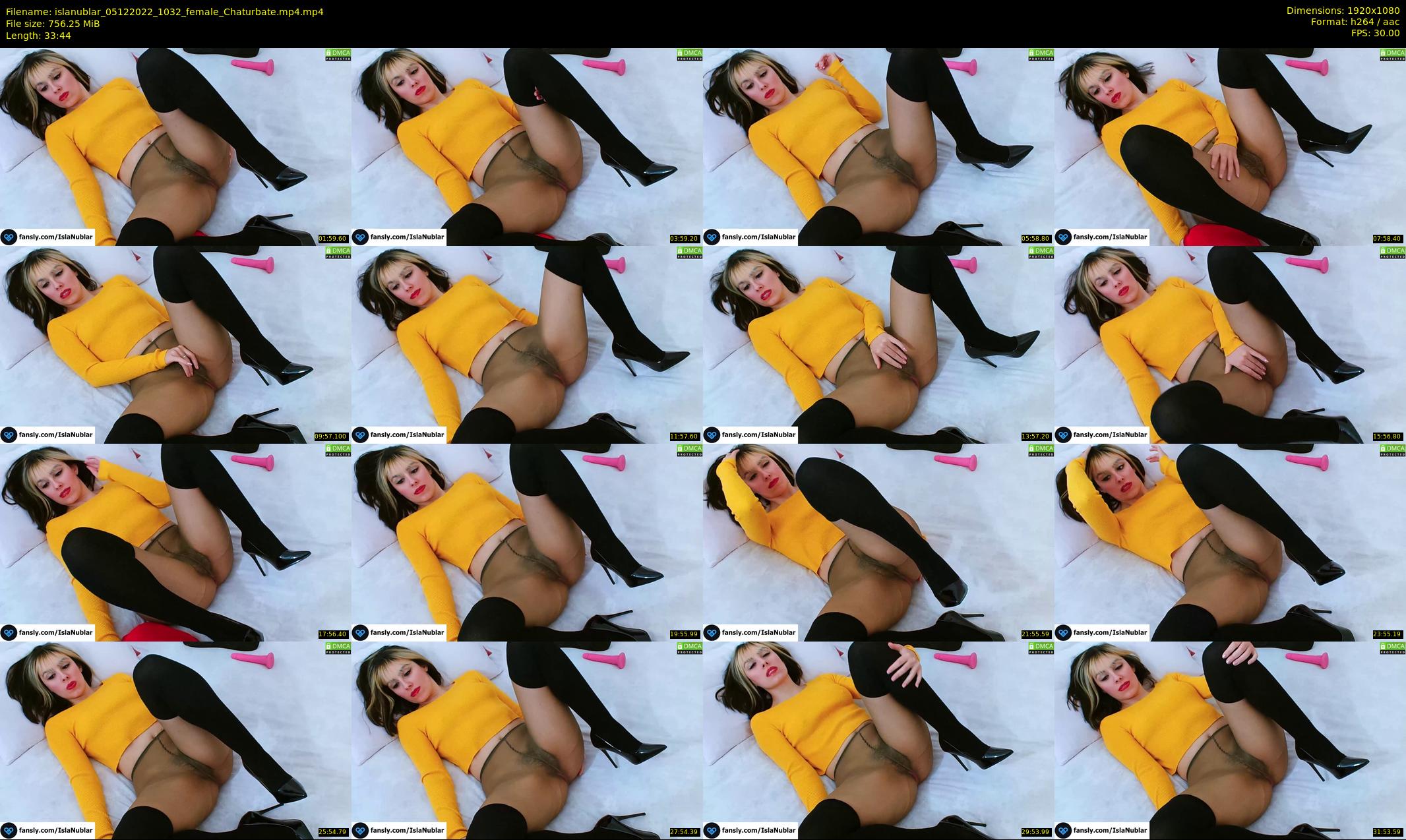 islanublar — 34 minute Chaturbate female cam show recording, 1080p, Dec 5, 2022