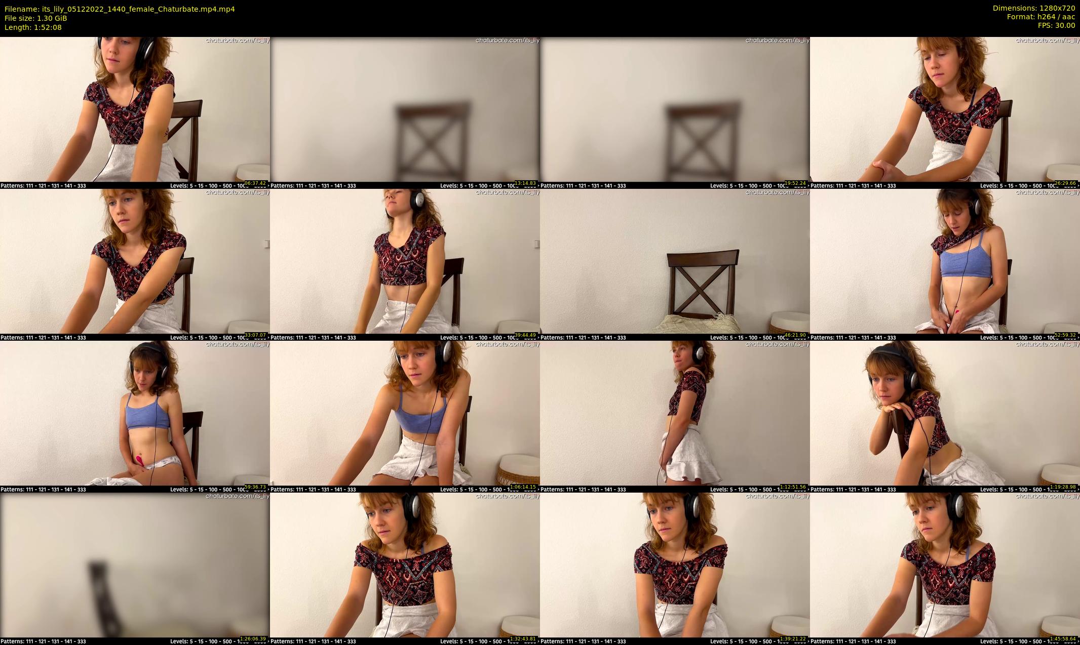 its_lily — 113 minute Chaturbate female cam show recording, 720p, Dec 5, 2022