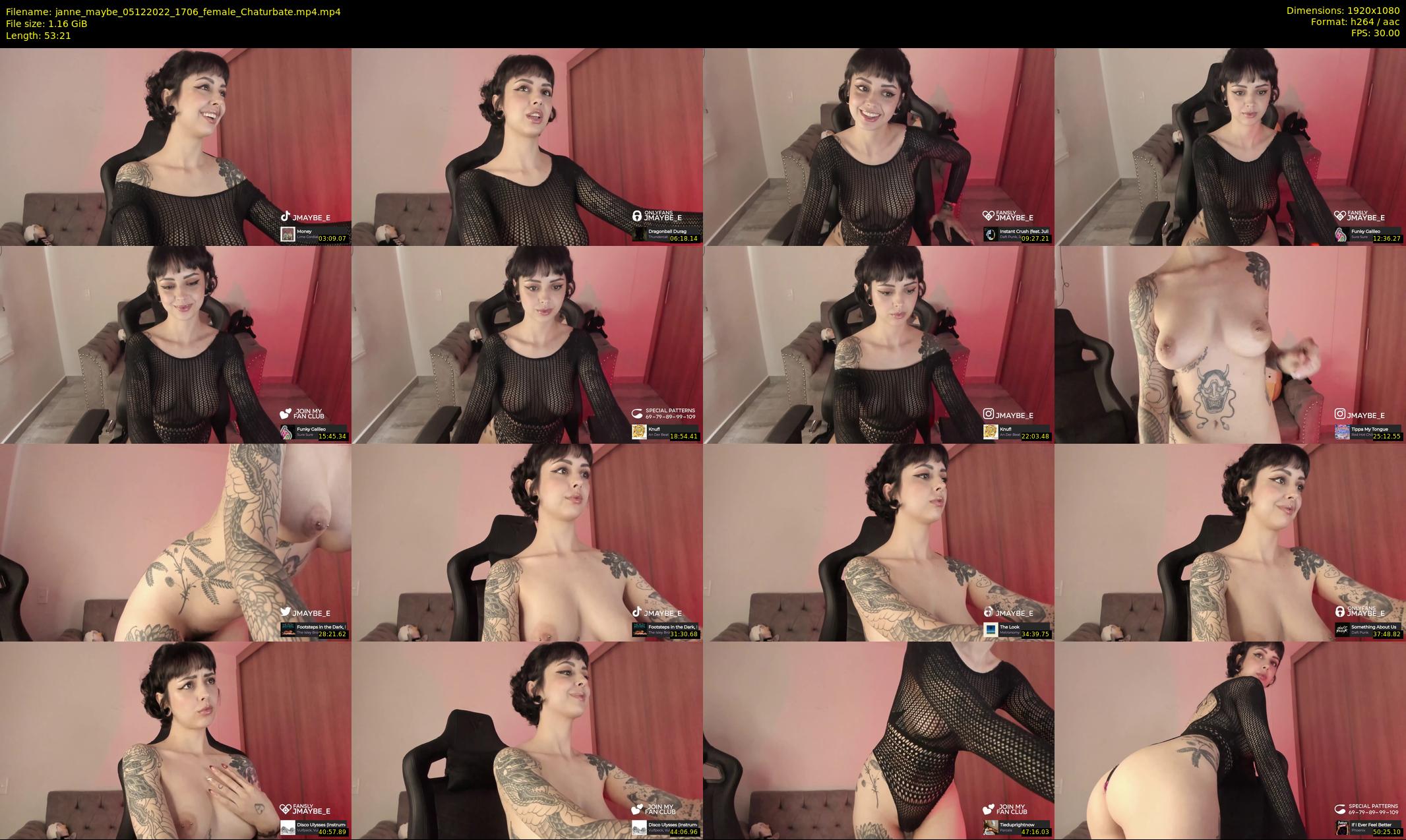 janne_maybe — 54 minute Chaturbate female cam show recording, 1080p, Dec 5, 2022