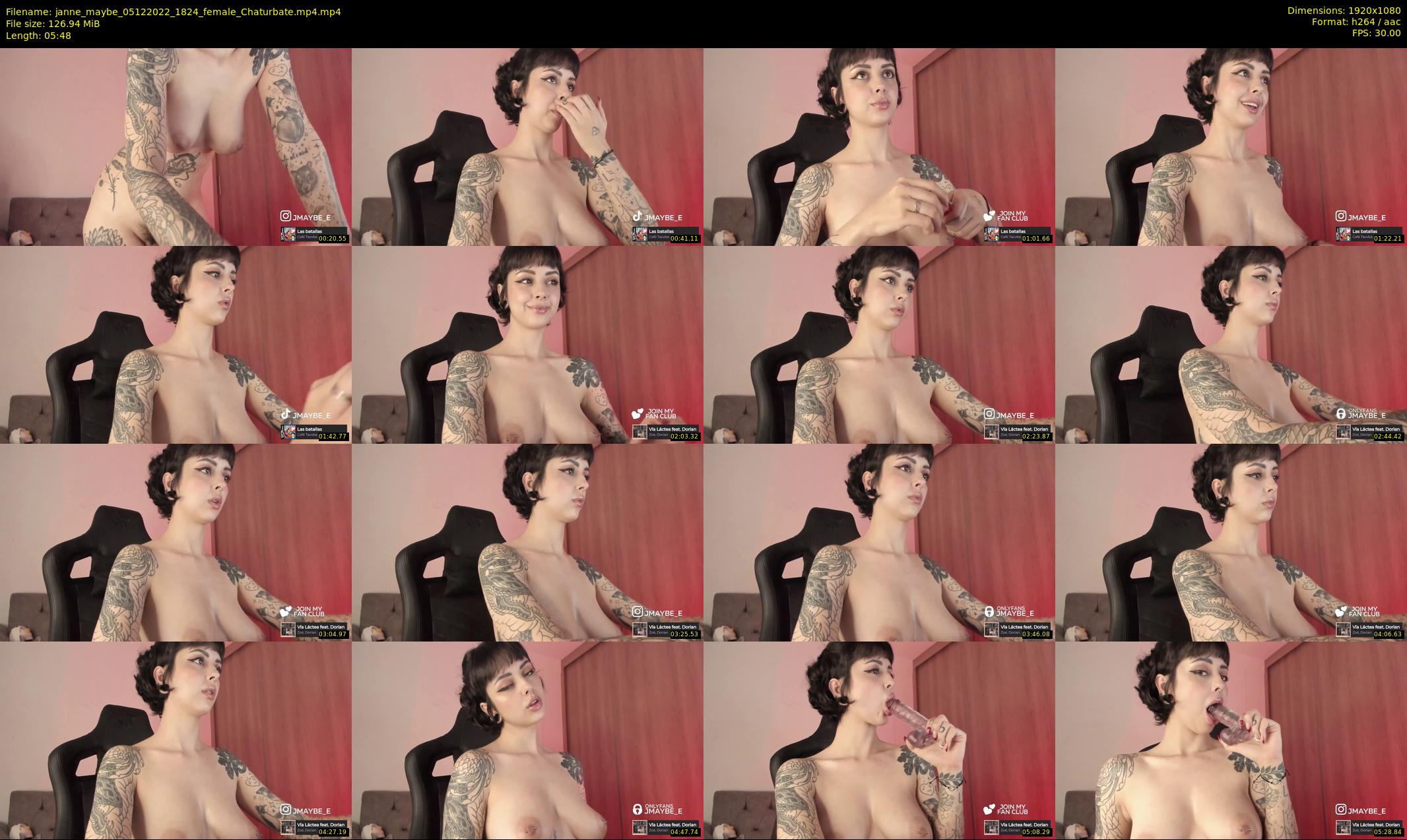 janne_maybe — 6 minute Chaturbate female cam show recording, 1080p, Dec 5, 2022