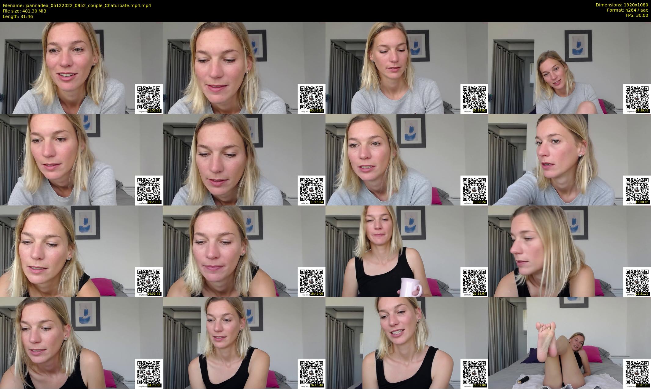 joannadea — 32 minute Chaturbate female cam show recording, 1080p, Dec 5, 2022