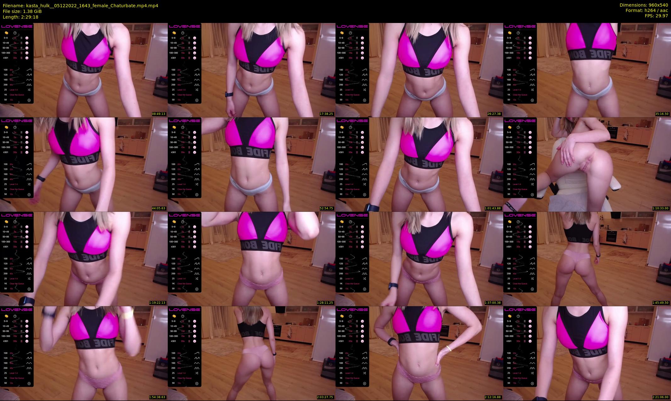 kasta_hulk_ — 150 minute Chaturbate female cam show recording, 480p, Dec 5, 2022