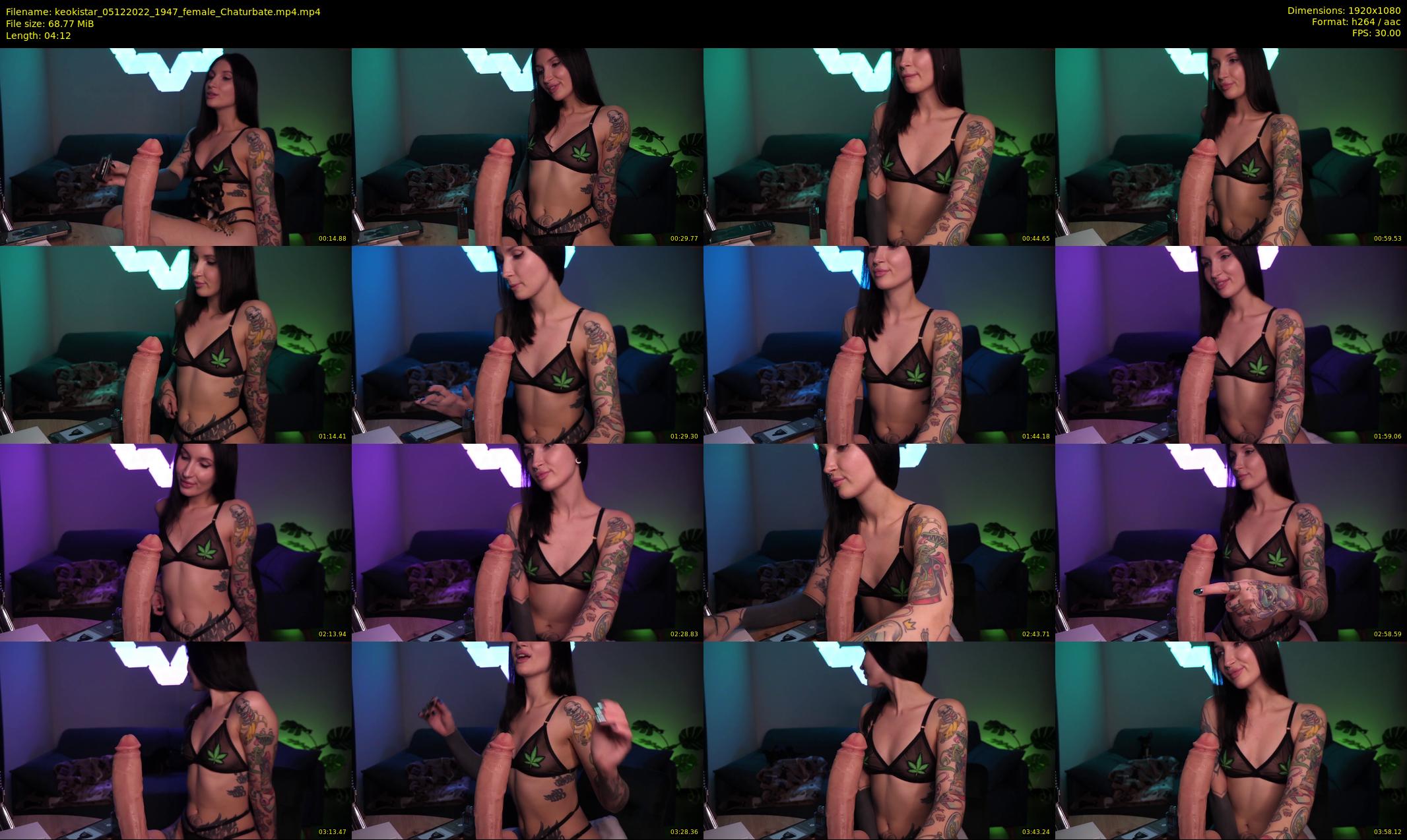 keokistar — 5 minute Chaturbate female cam show recording, 1080p, Dec 5, 2022
