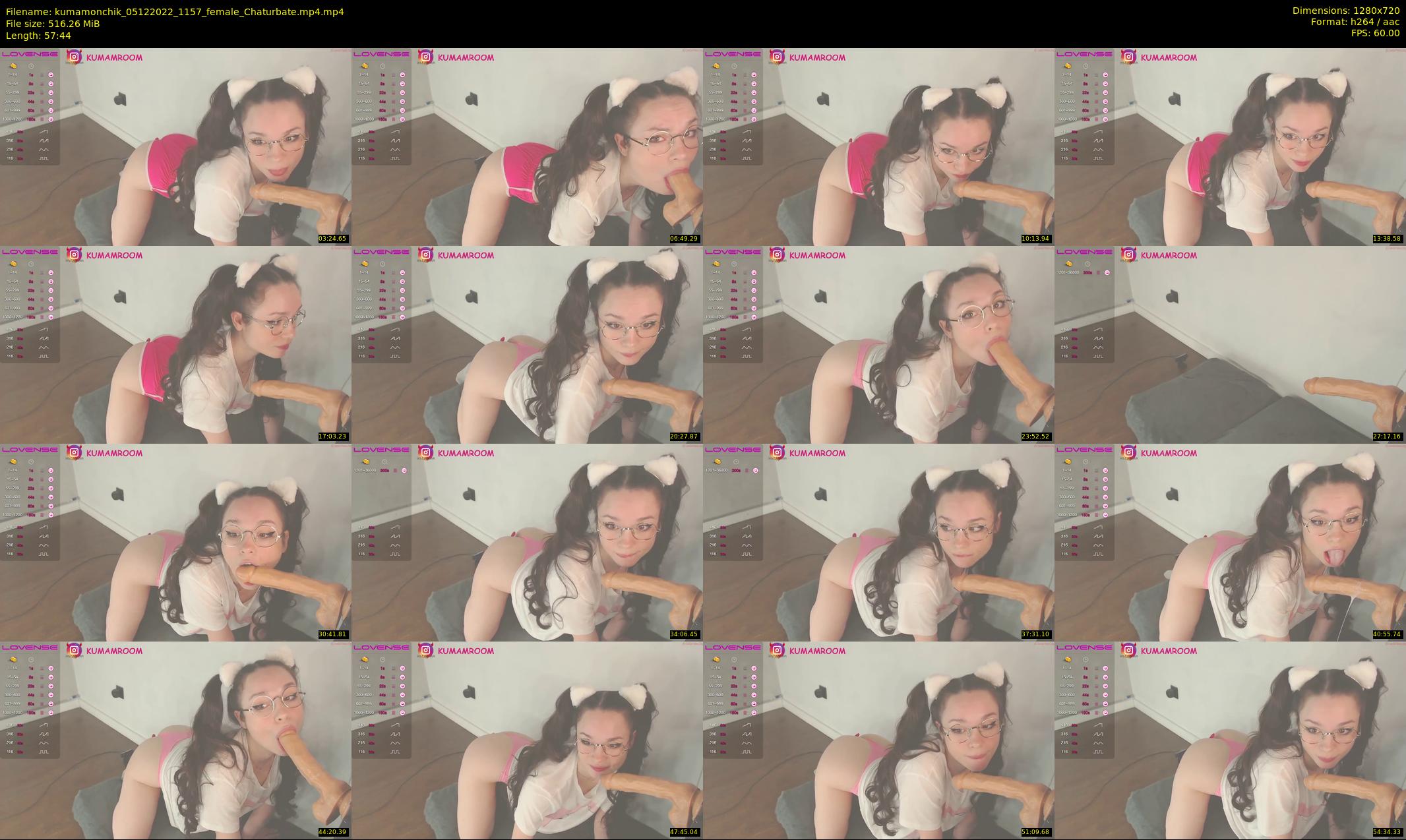 kumamonchik — 58 minute Chaturbate couple cam show recording, 720p, Dec 5, 2022