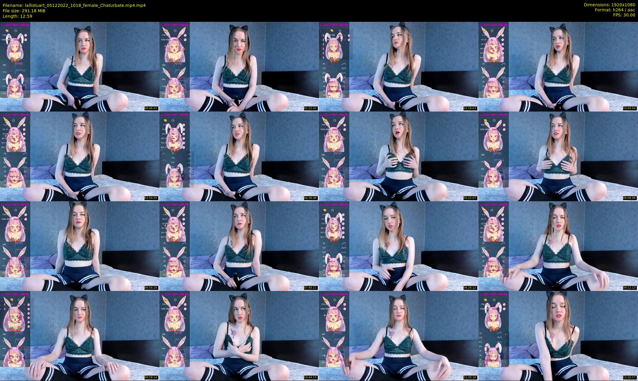 lallistuart — 13 minute Chaturbate female cam show recording, 1080p, Dec 5, 2022