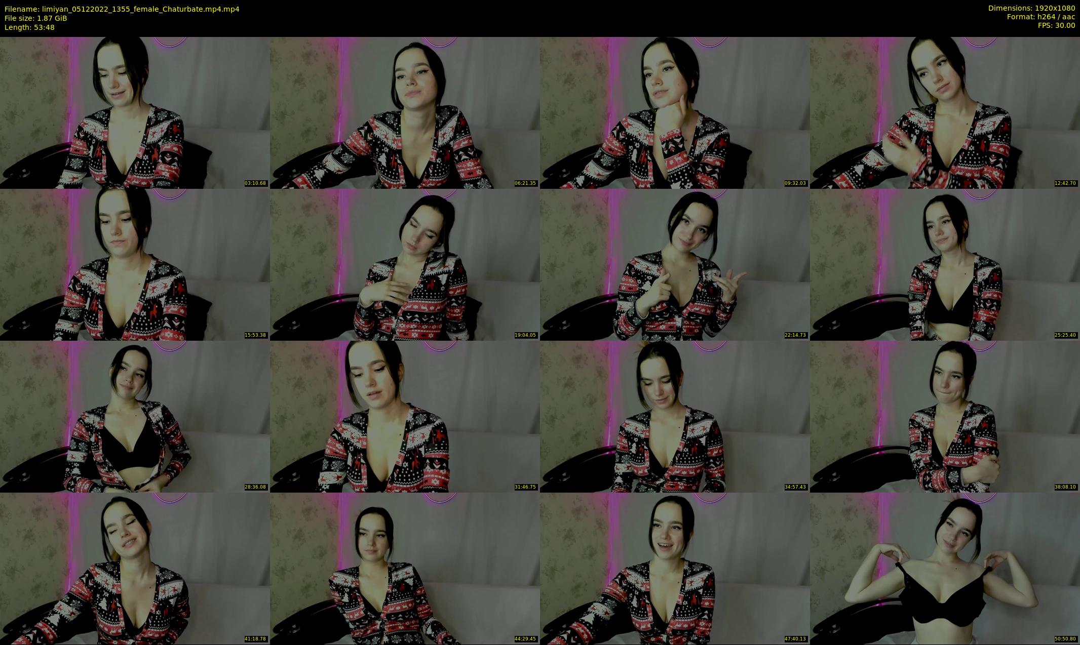 limiyan — 54 minute Chaturbate couple cam show recording, 1080p, Dec 5, 2022