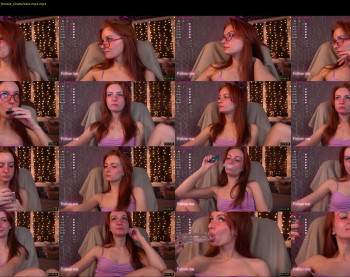 lubafox — 55 minute Chaturbate female cam show recording, 1080p, Dec 6, 2022