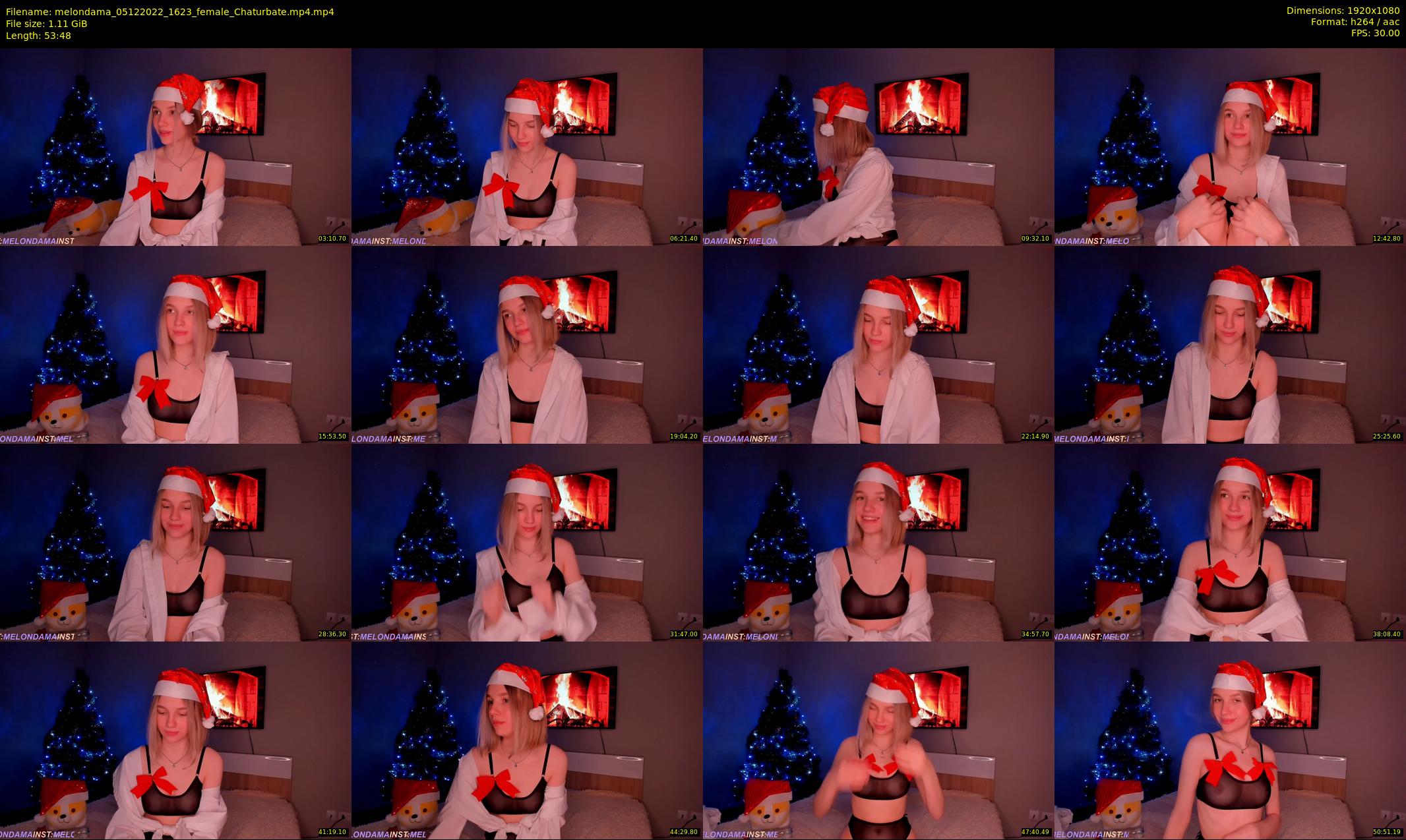 melondama — 54 minute Chaturbate female cam show recording, 1080p, Dec 5, 2022