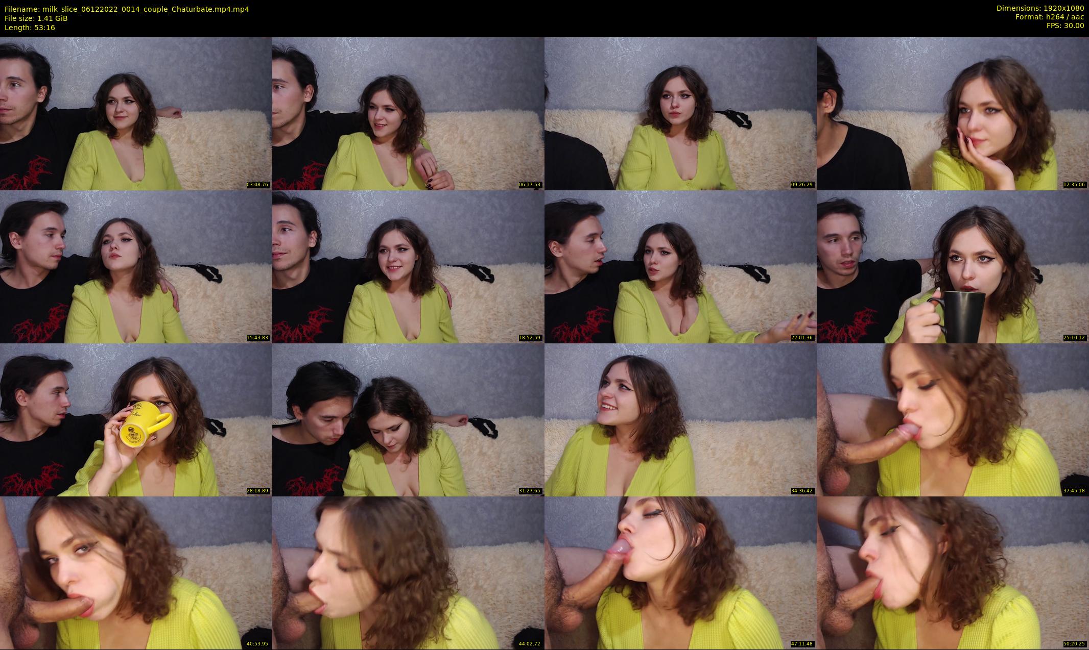 milk_slice — 54 minute Chaturbate couple cam show recording, 1080p, Dec 6, 2022
