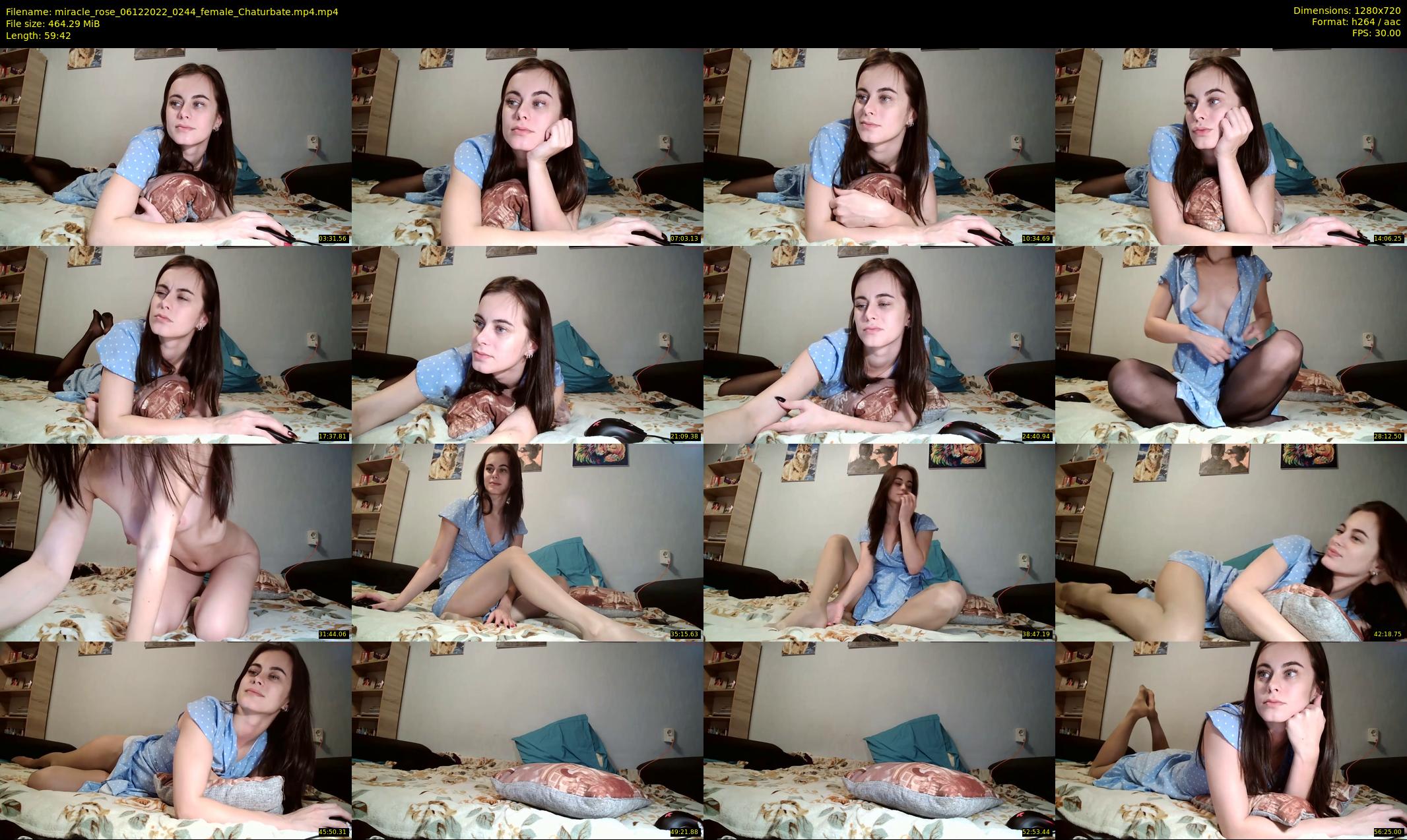 miracle_rose — 60 minute Chaturbate female cam show recording, 720p, Dec 6, 2022