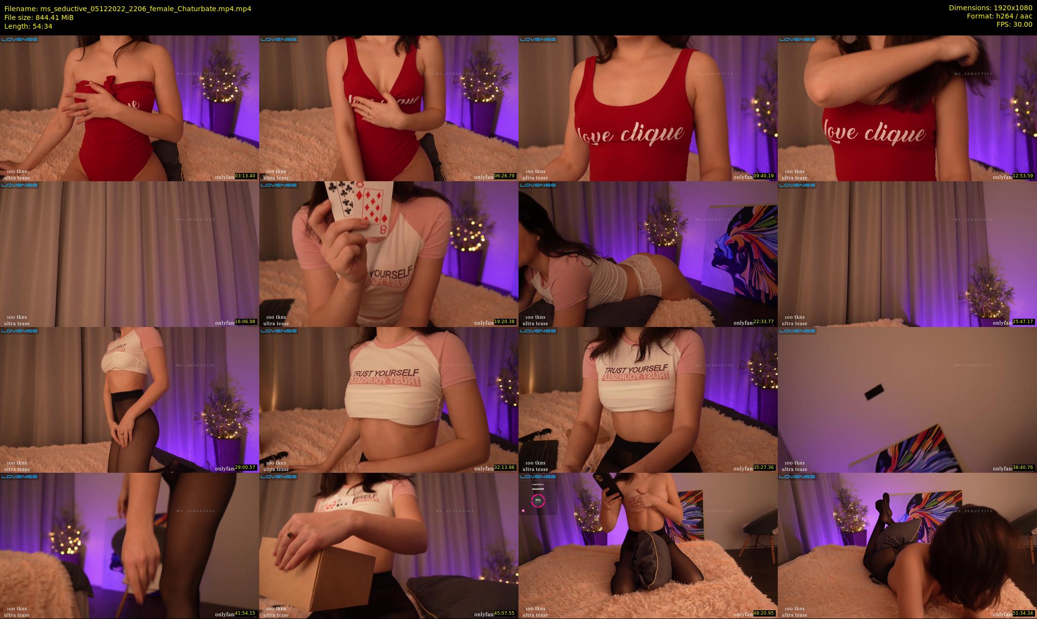 ms_seductive — 55 minute Chaturbate female cam show recording, 1080p, Dec 5, 2022