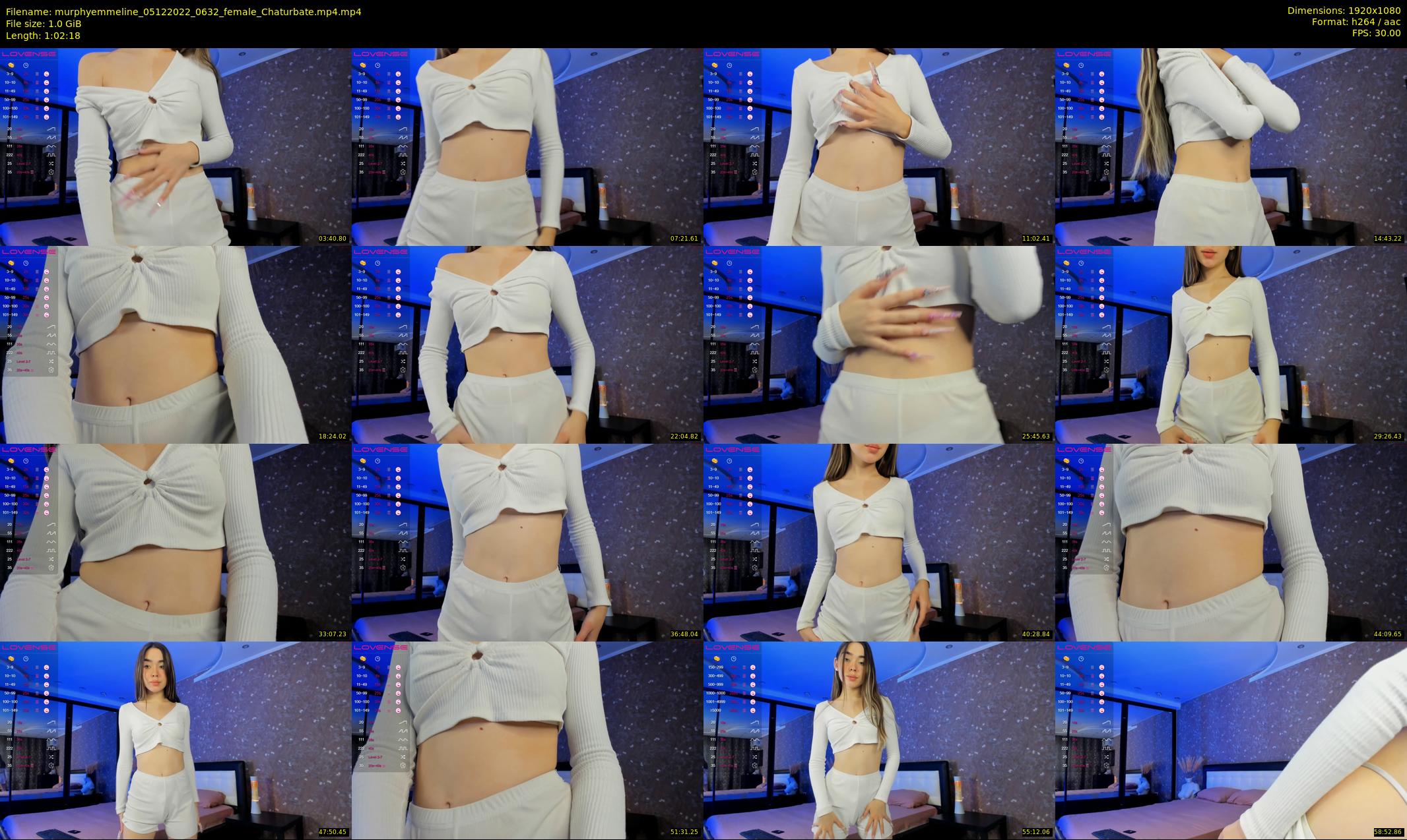 murphyemmeline — 63 minute Chaturbate female cam show recording, 1080p, Dec 5, 2022
