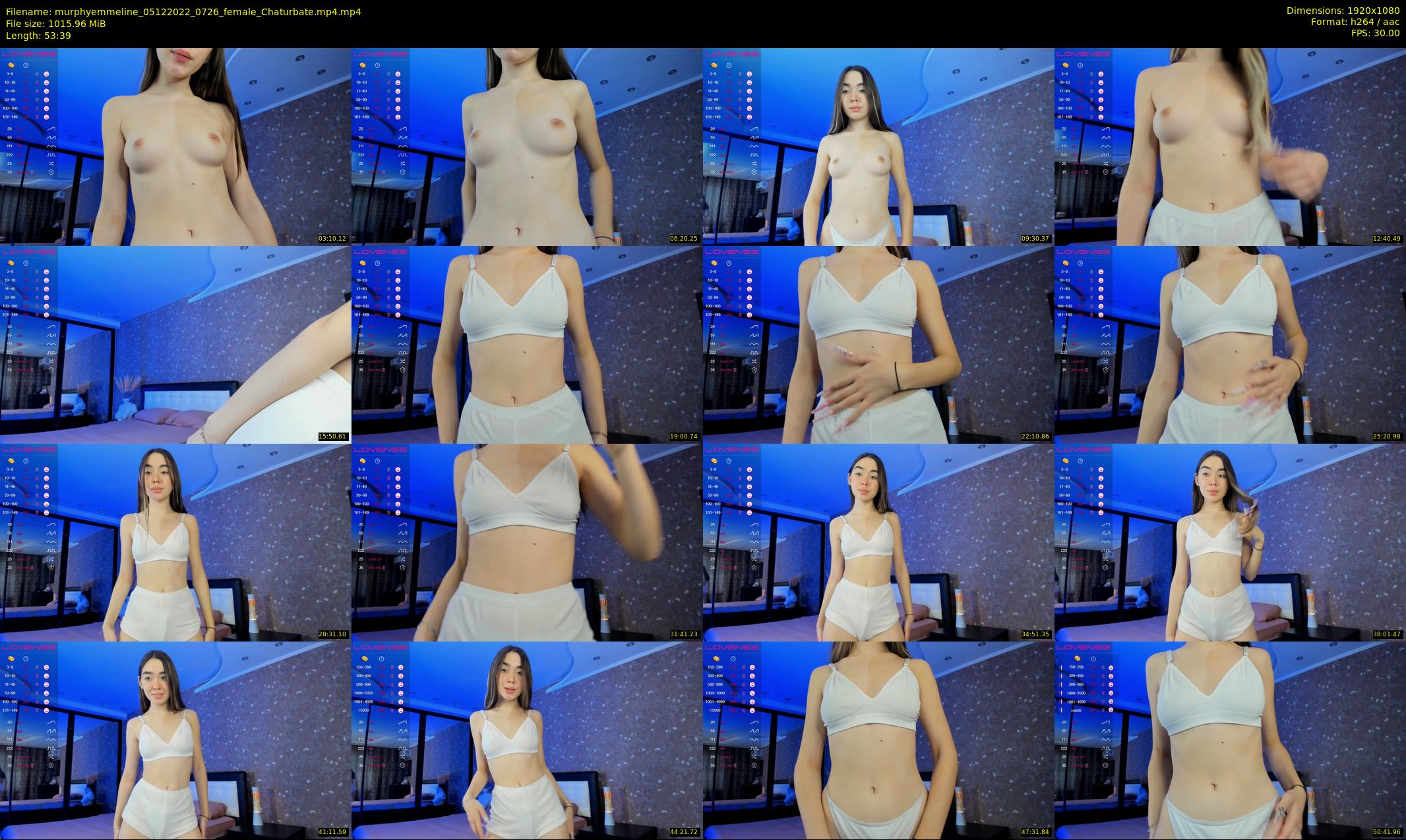murphyemmeline — 54 minute Chaturbate female cam show recording, 1080p, Dec 5, 2022