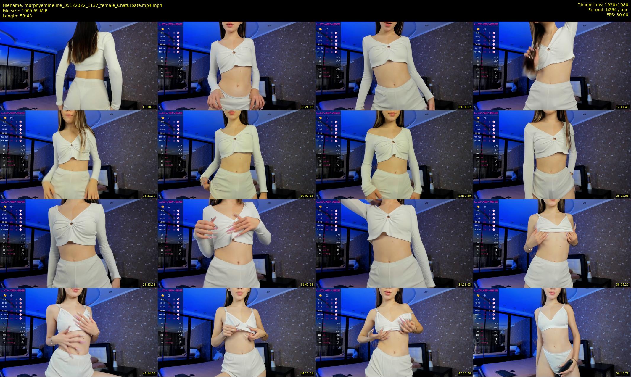 murphyemmeline — 54 minute Chaturbate female cam show recording, 1080p, Dec 5, 2022