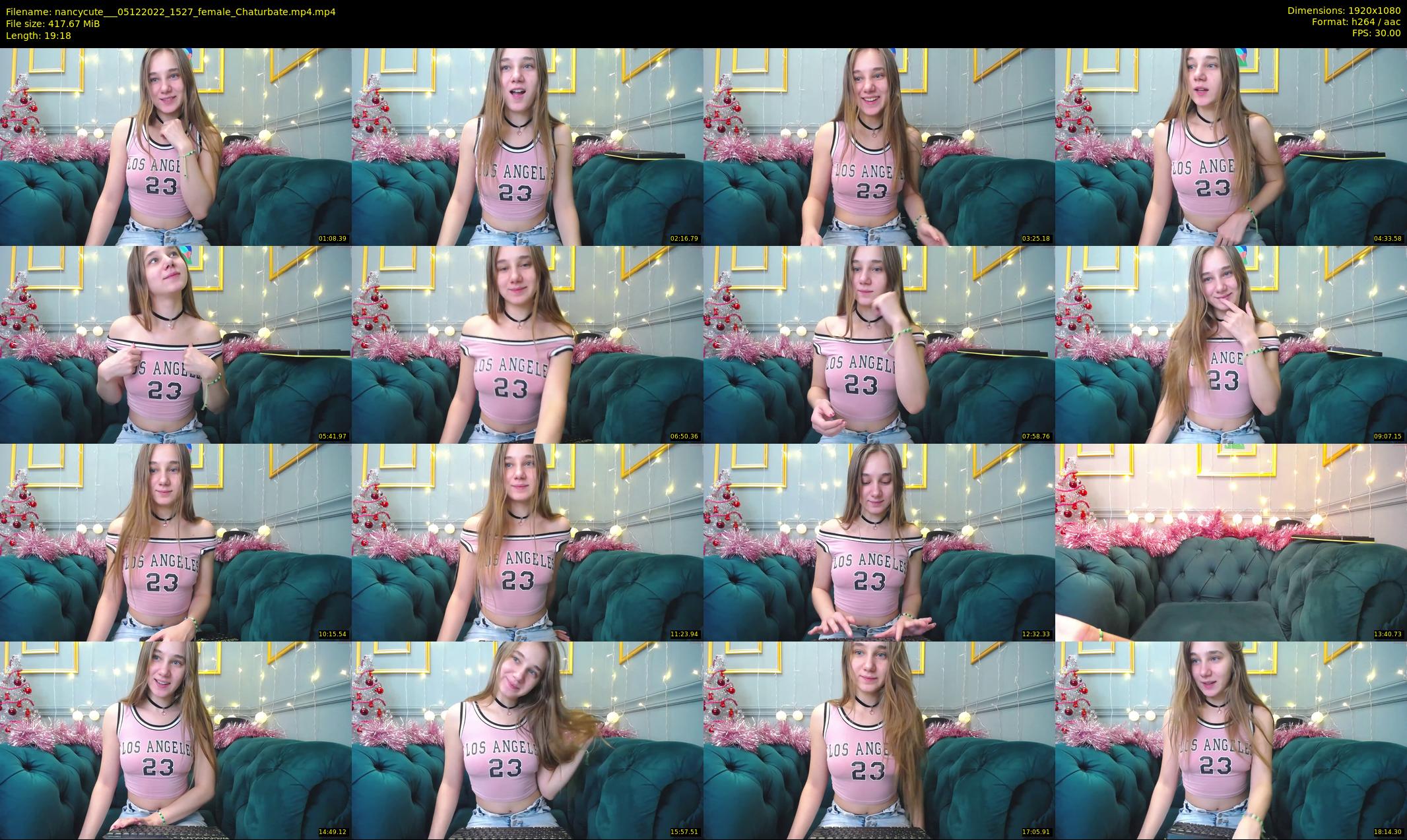 nancycute__ — 20 minute Chaturbate female cam show recording, 1080p, Dec 5, 2022