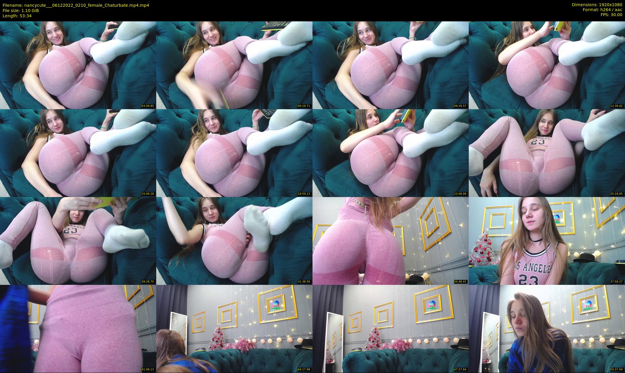 nancycute__ — 54 minute Chaturbate female cam show recording, 1080p, Dec 6, 2022