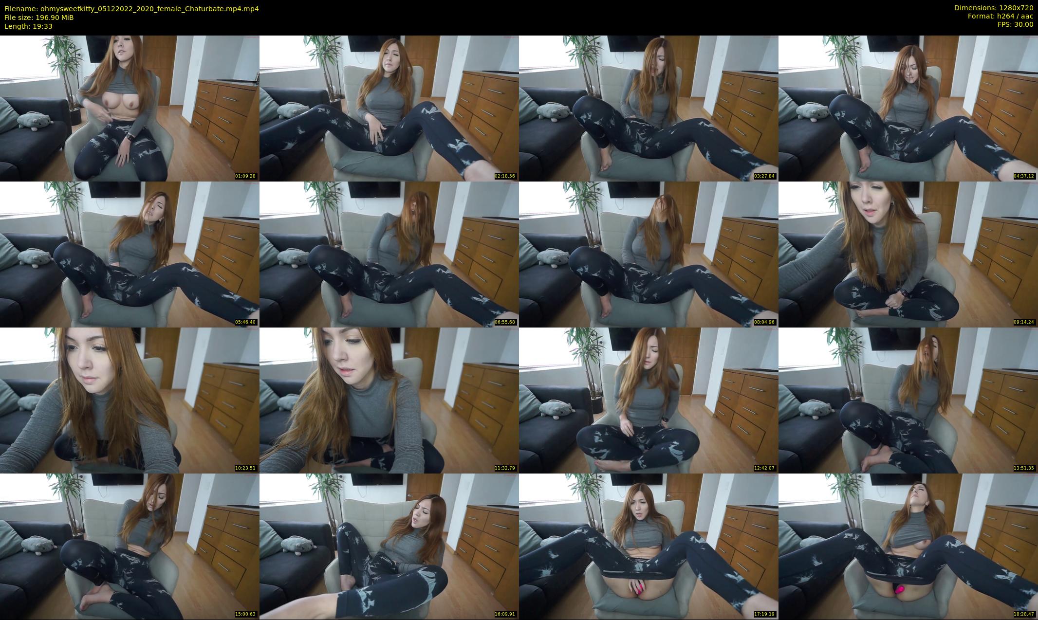 ohmysweetkitty — 20 minute Chaturbate female cam show recording, 720p, Dec 5, 2022