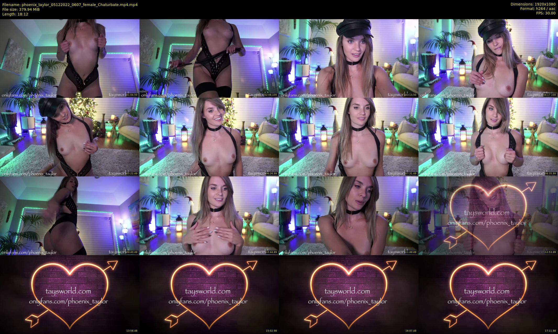 phoenix_taylor — 19 minute Chaturbate female cam show recording, 1080p, Dec 5, 2022