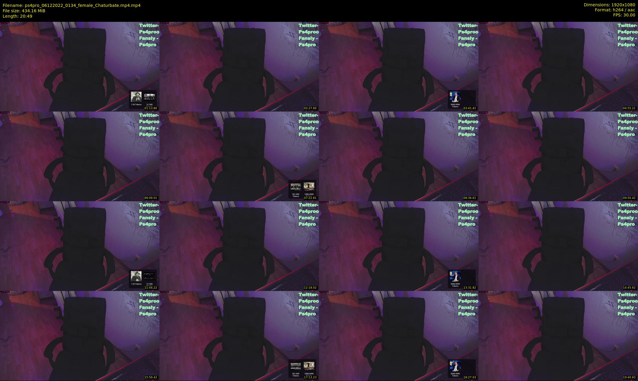 ps4pro — 21 minute Chaturbate female cam show recording, 1080p, Dec 6, 2022