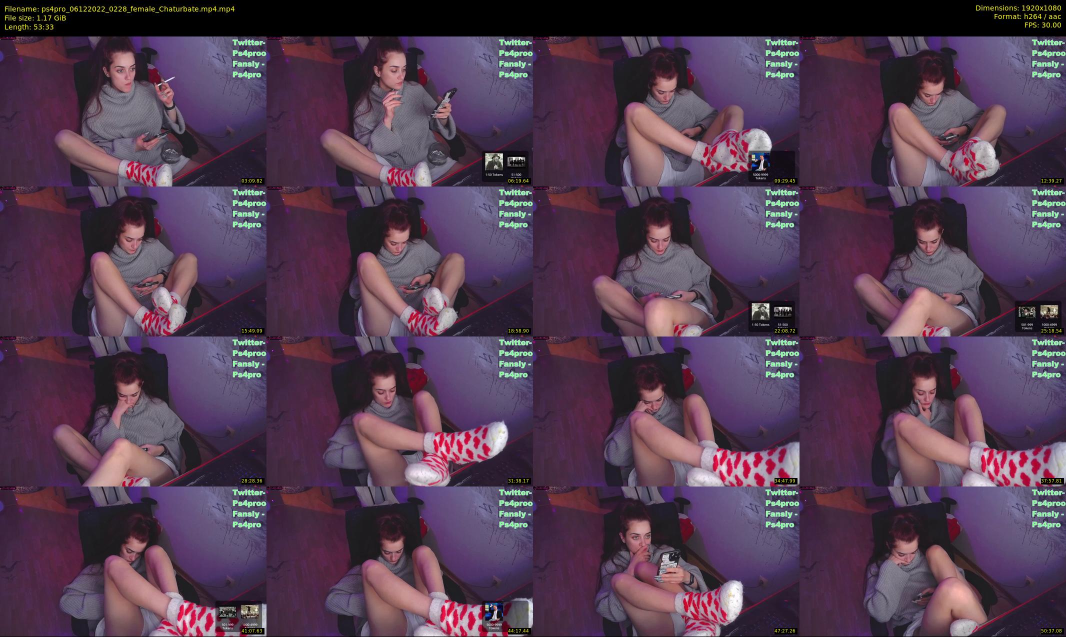 ps4pro — 54 minute Chaturbate female cam show recording, 1080p, Dec 6, 2022