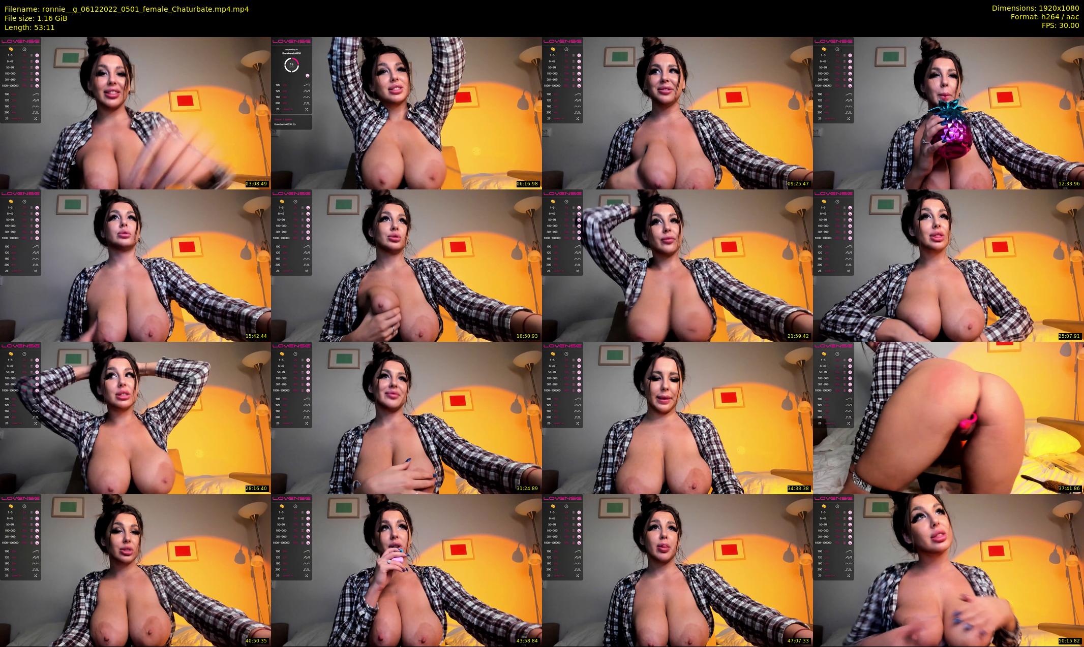 ronnie__g — 54 minute Chaturbate female cam show recording, 1080p, Dec 6, 2022