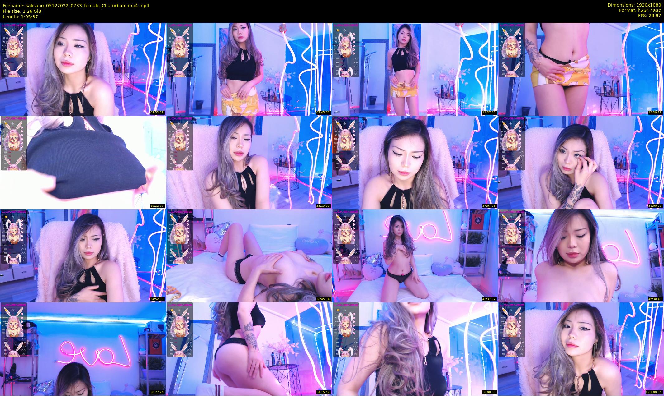 salisuno — 66 minute Chaturbate female cam show recording, 1080p, Dec 5, 2022