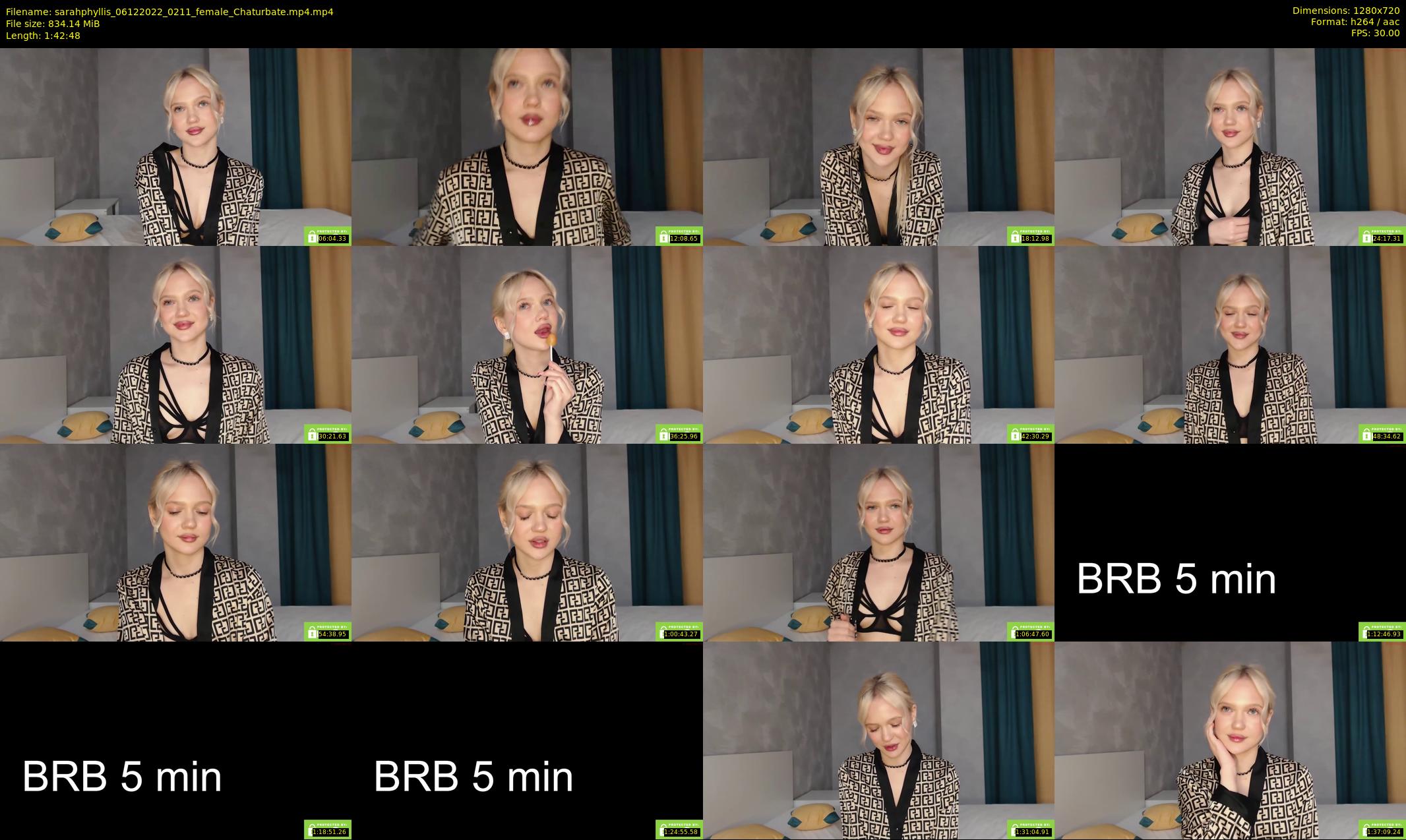 sarahphyllis — 103 minute Chaturbate female cam show recording, 720p, Dec 6, 2022