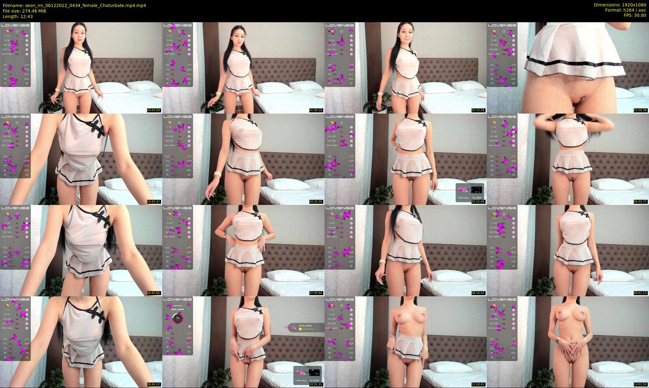 seon_mi — 13 minute Chaturbate female cam show recording, 1080p, Dec 6, 2022