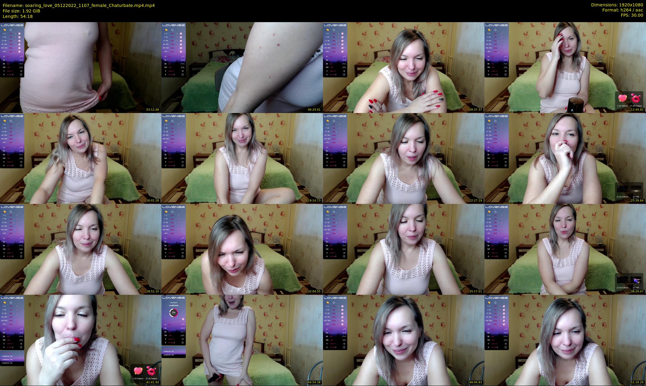 soaring_love — 55 minute Chaturbate female cam show recording, 1080p, Dec 5, 2022