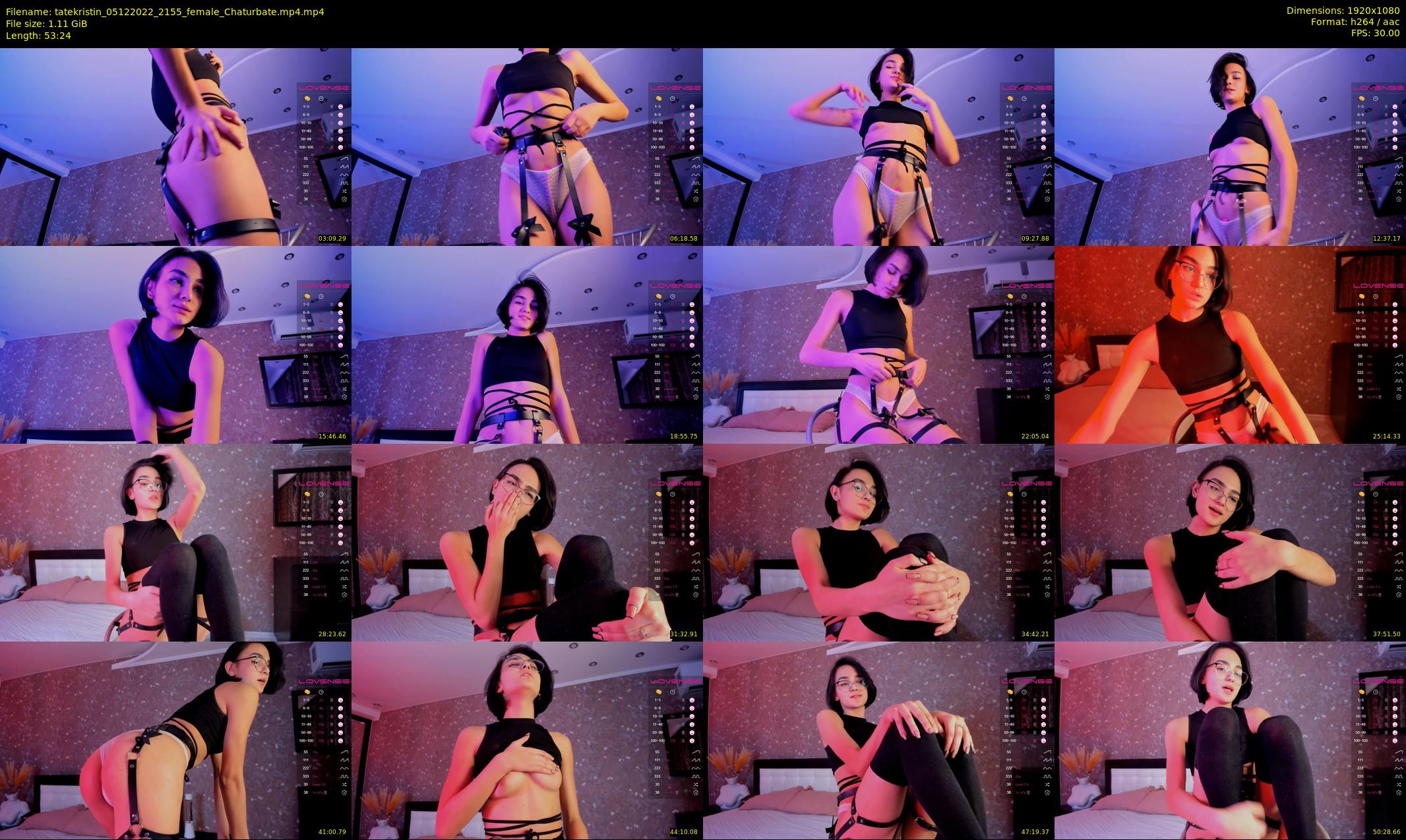 tatekristin — 54 minute Chaturbate female cam show recording, 1080p, Dec 5, 2022