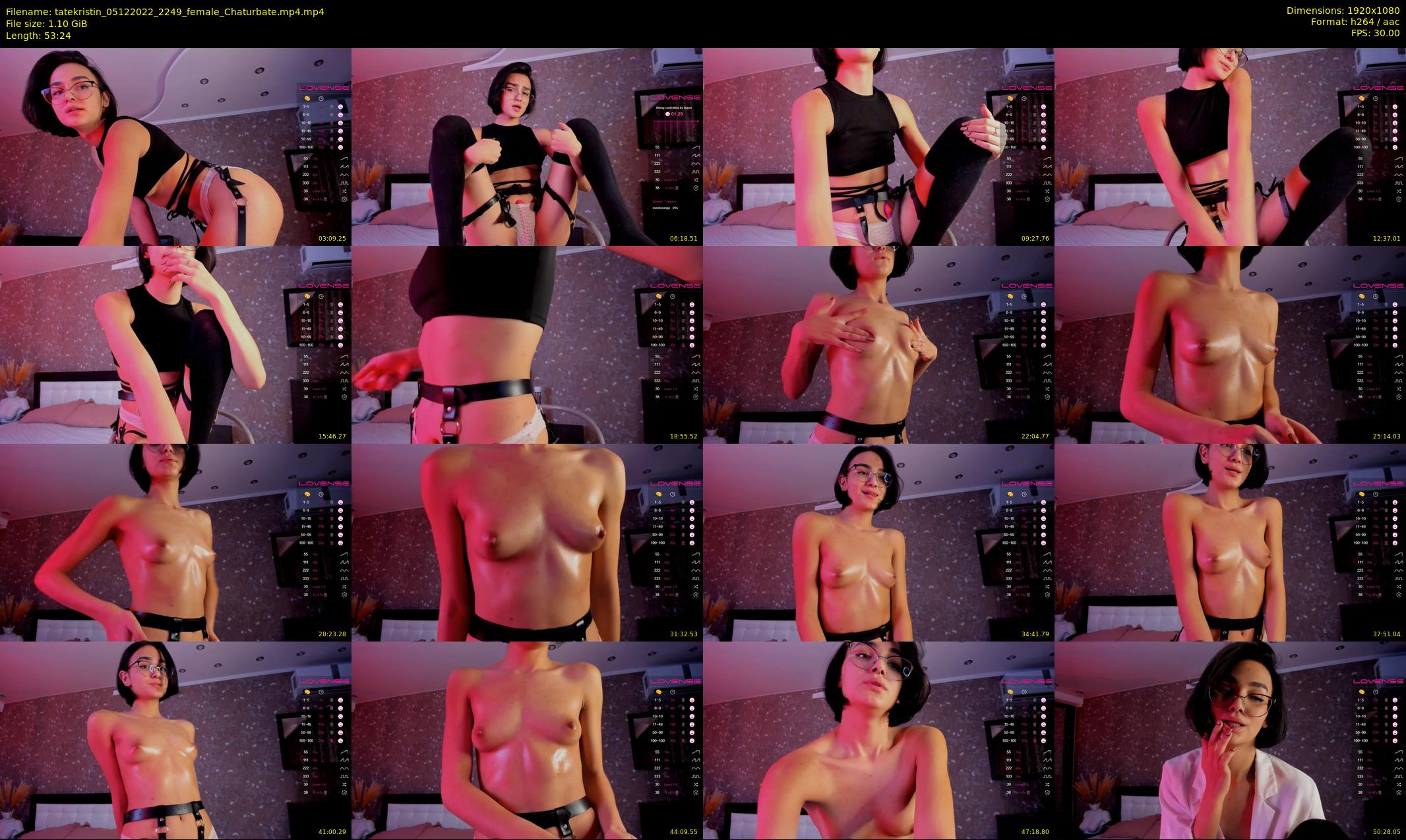 tatekristin — 54 minute Chaturbate female cam show recording, 1080p, Dec 5, 2022