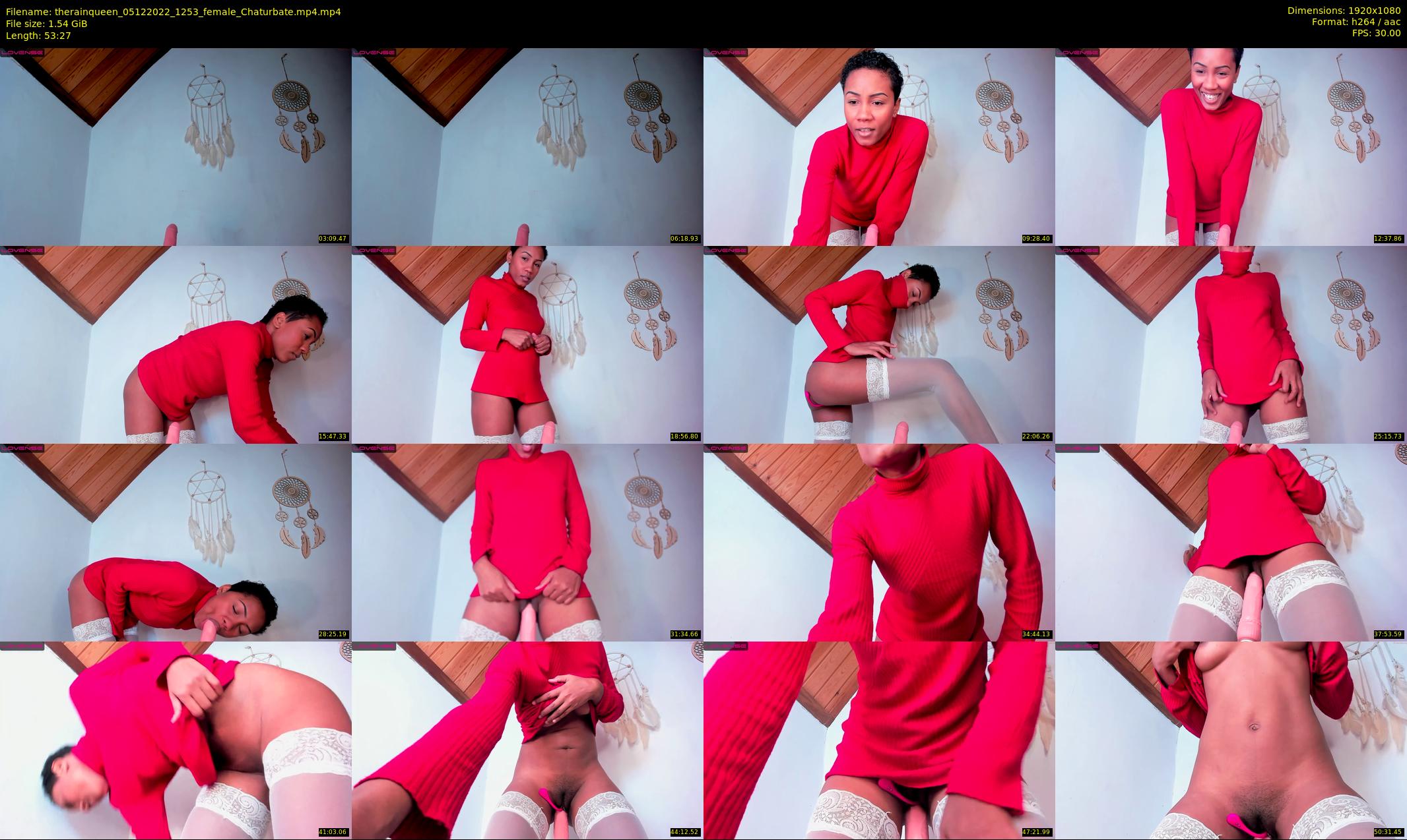 therainqueen — 54 minute Chaturbate female cam show recording, 1080p, Dec 5, 2022