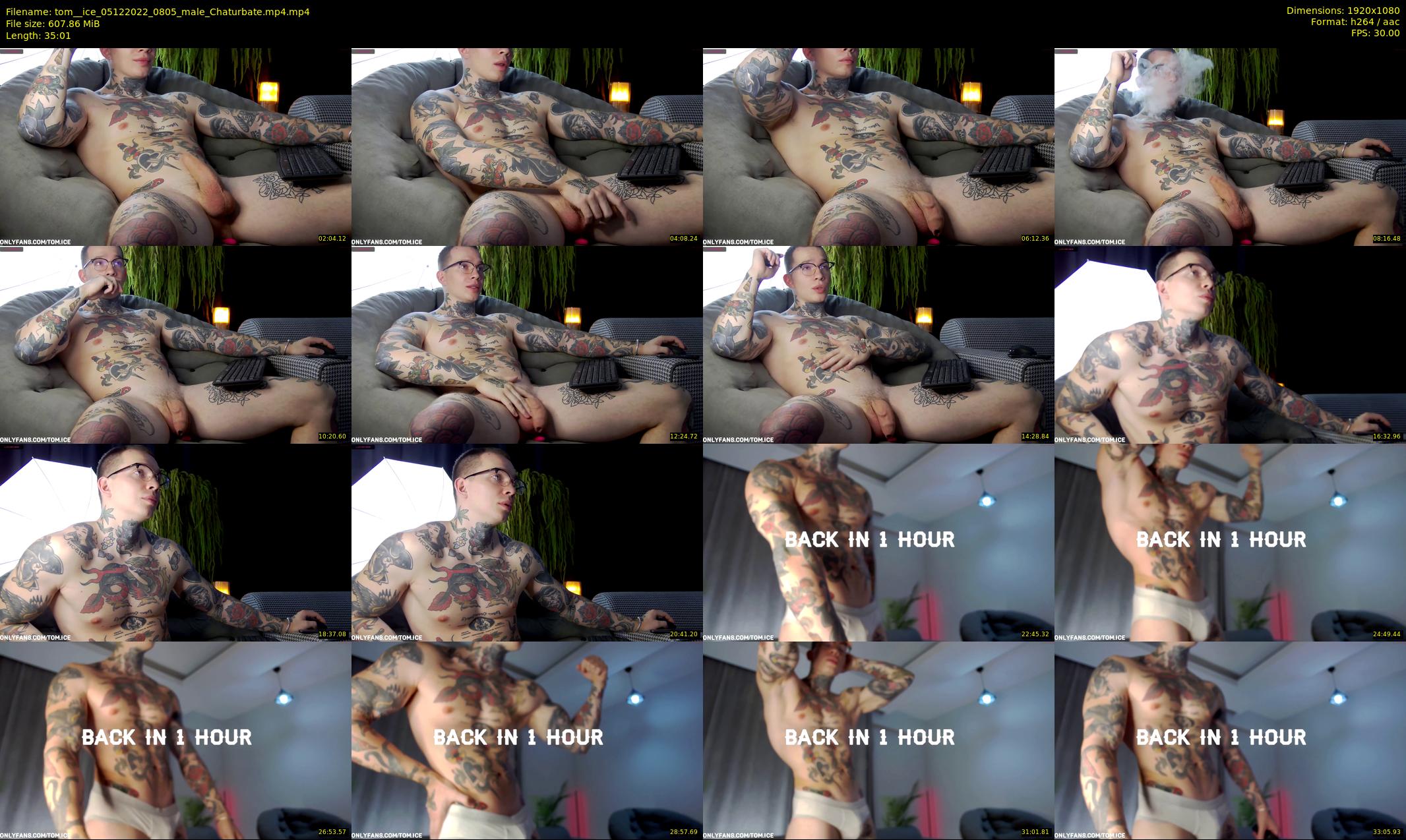 tom__ice — 36 minute Chaturbate male cam show recording, 1080p, Dec 5, 2022