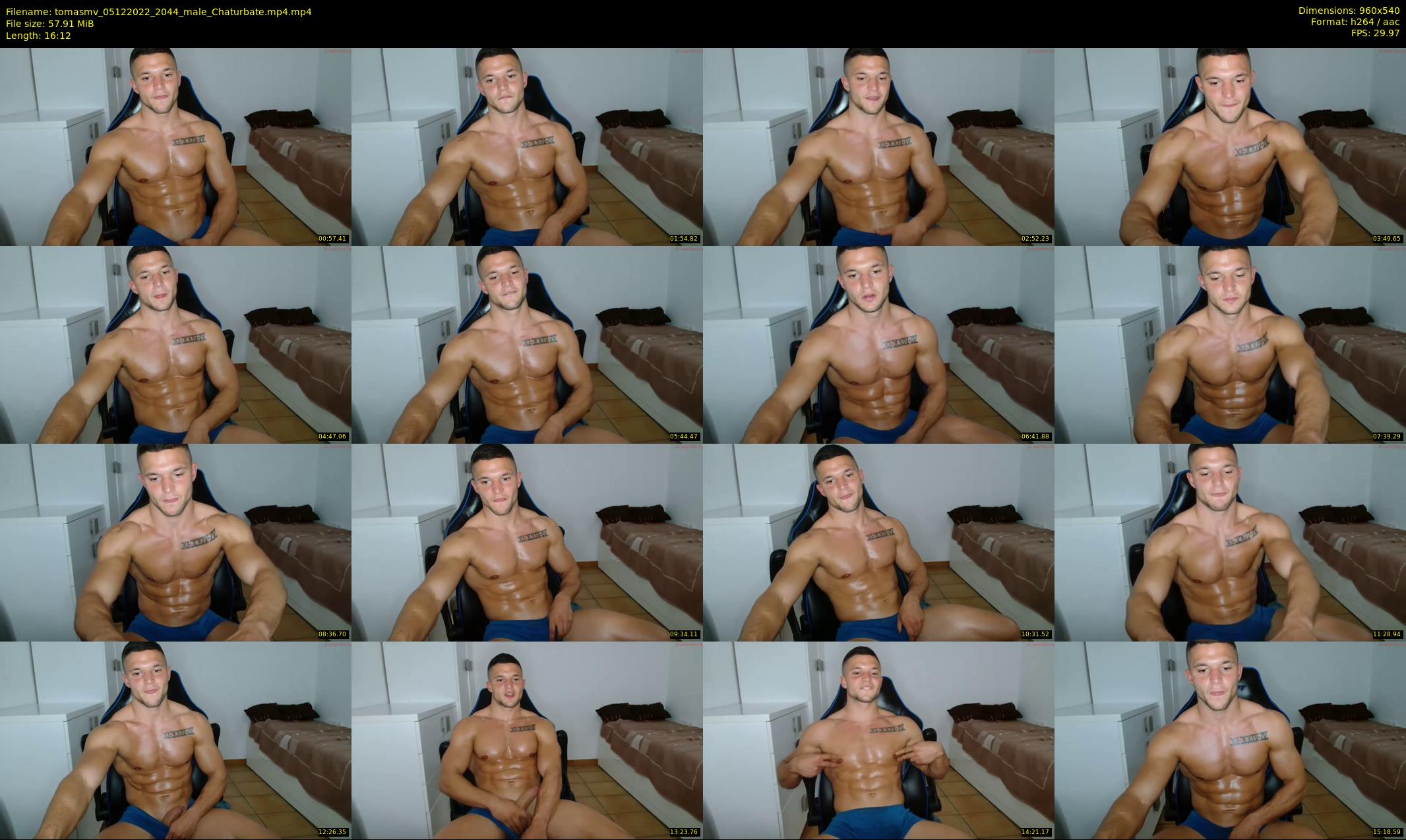 tomasmv — 17 minute Chaturbate male cam show recording, 480p, Dec 5, 2022